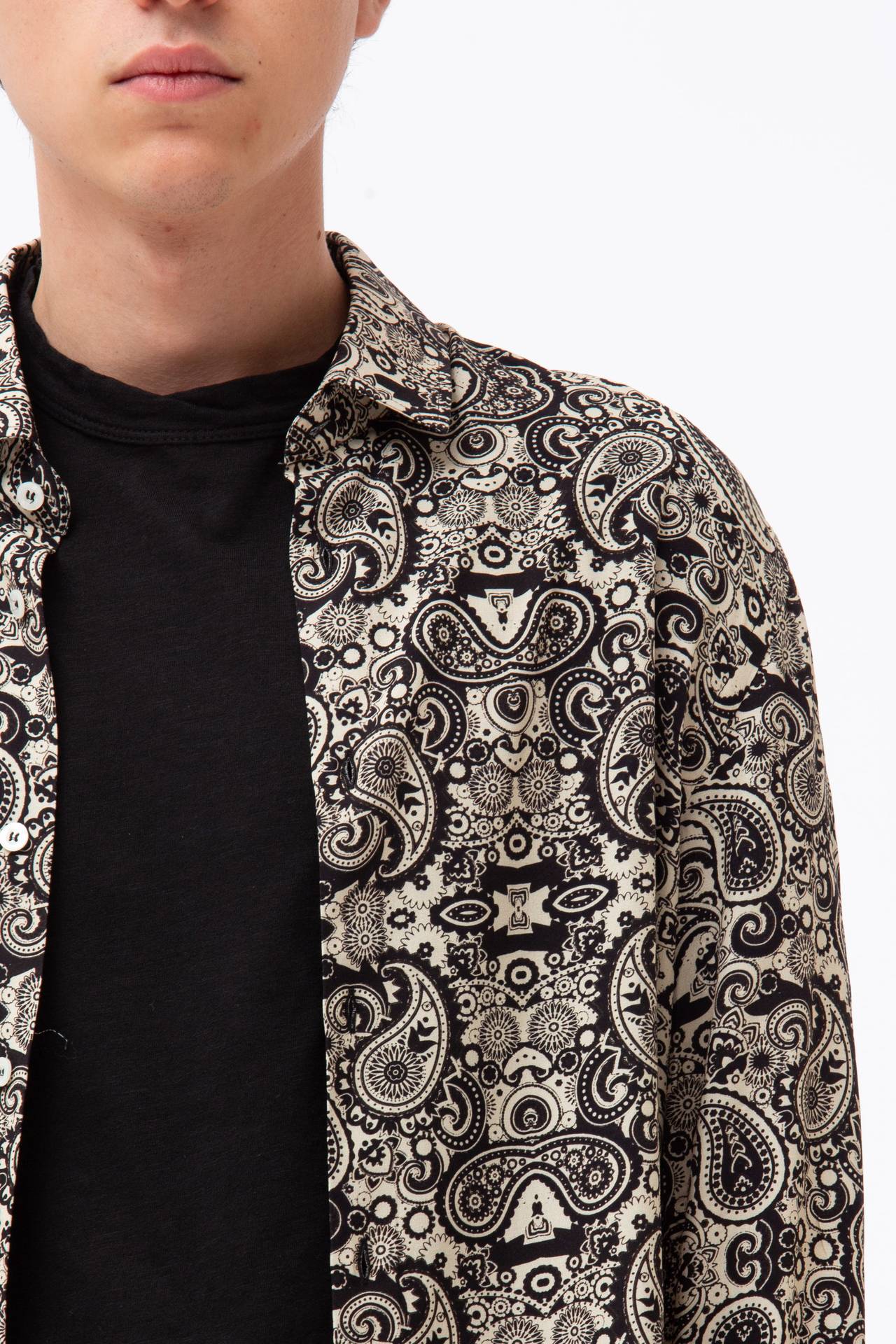 Camicia viscosa