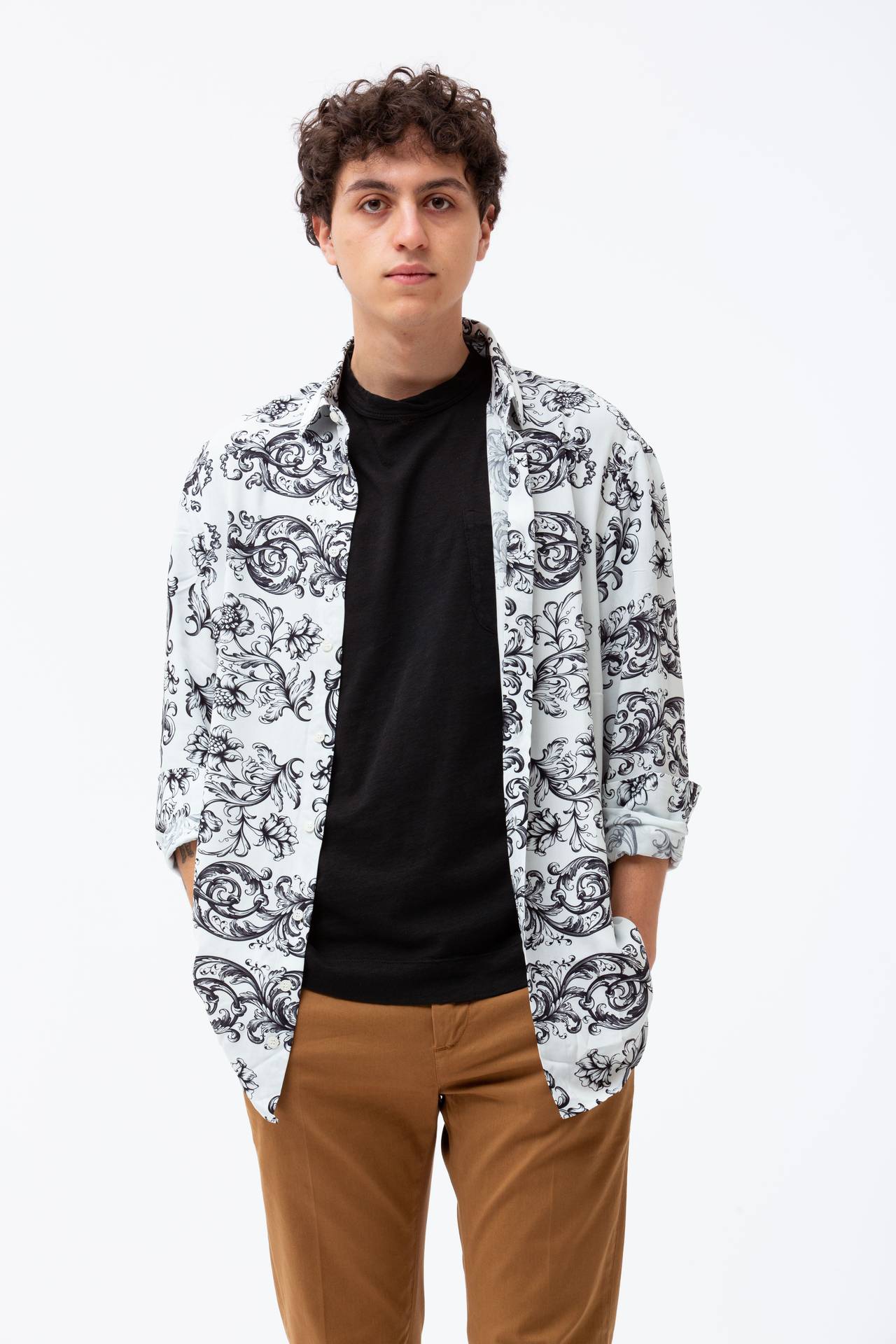 Camicia viscosa