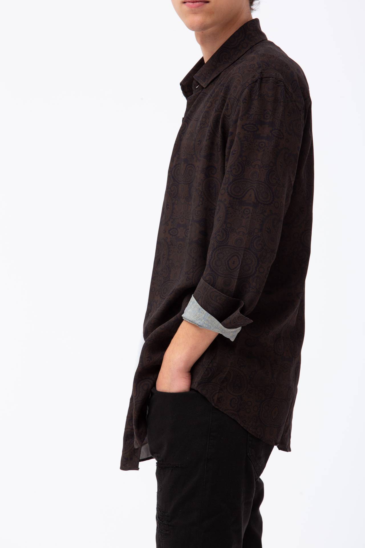 Camicia viscosa