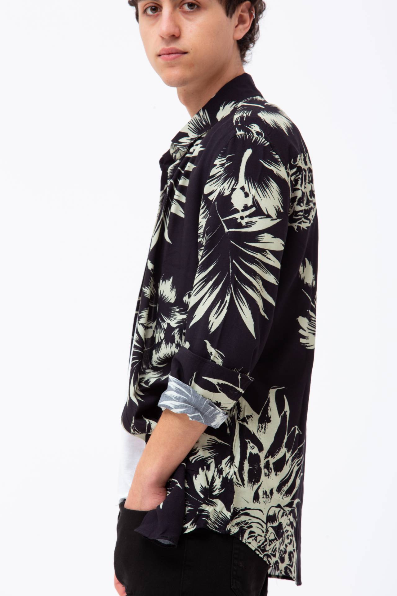 Camicia viscosa