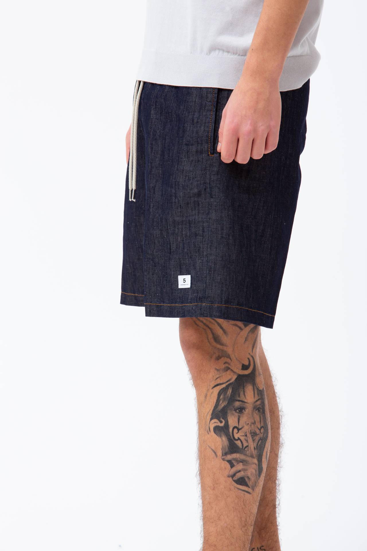 Bermuda cotone lino
