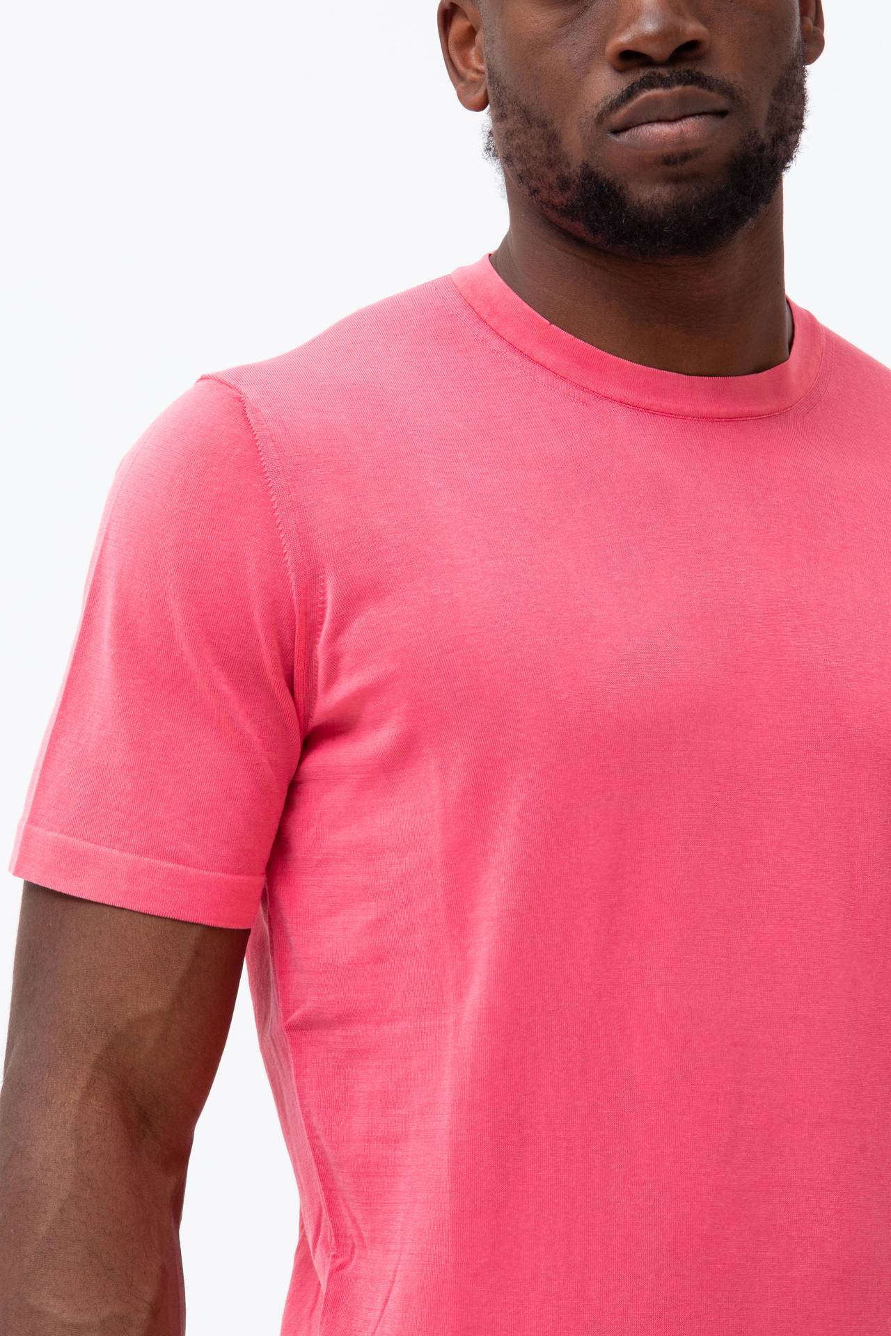 T-shirt in cotone lavato