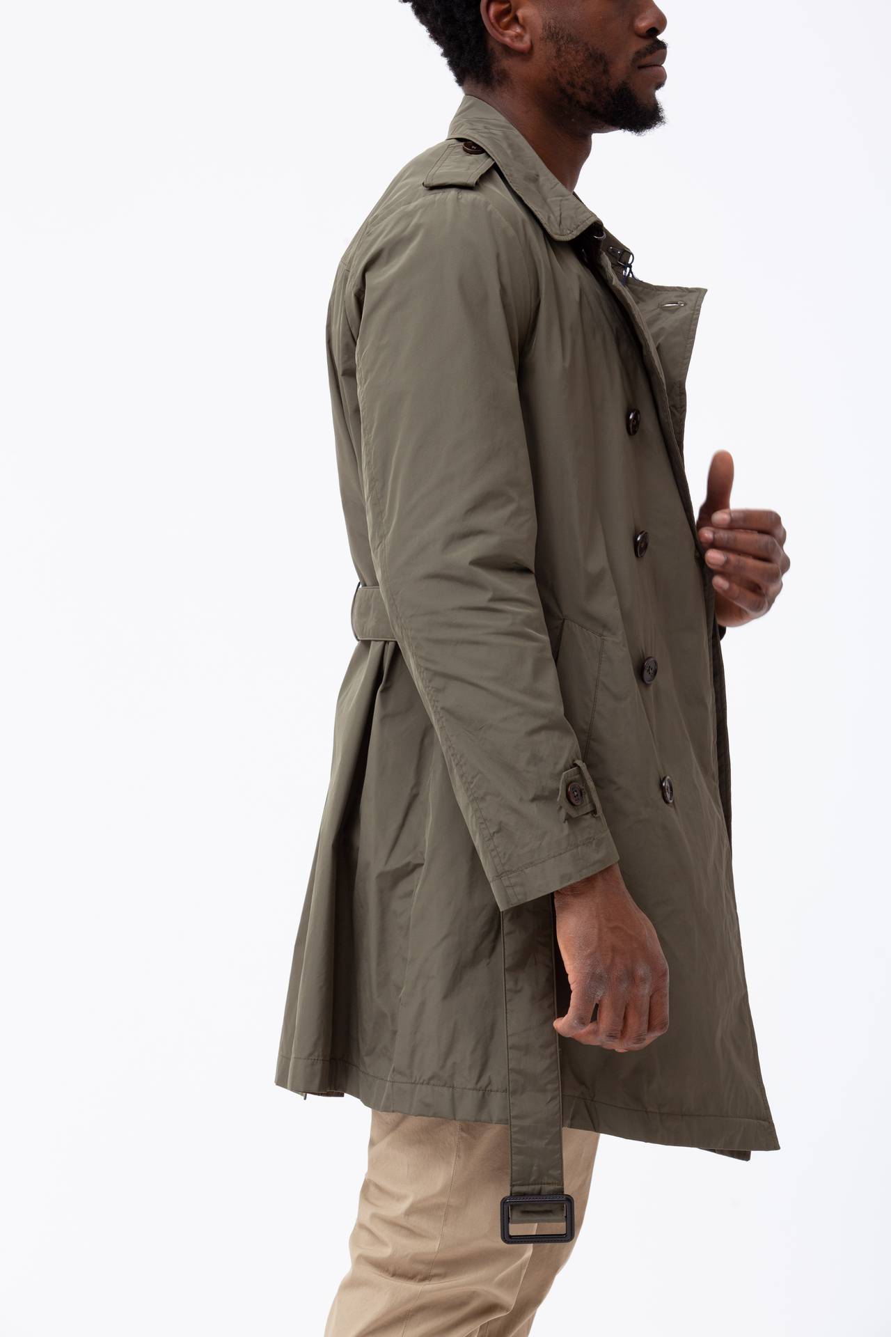 Trench in nylon