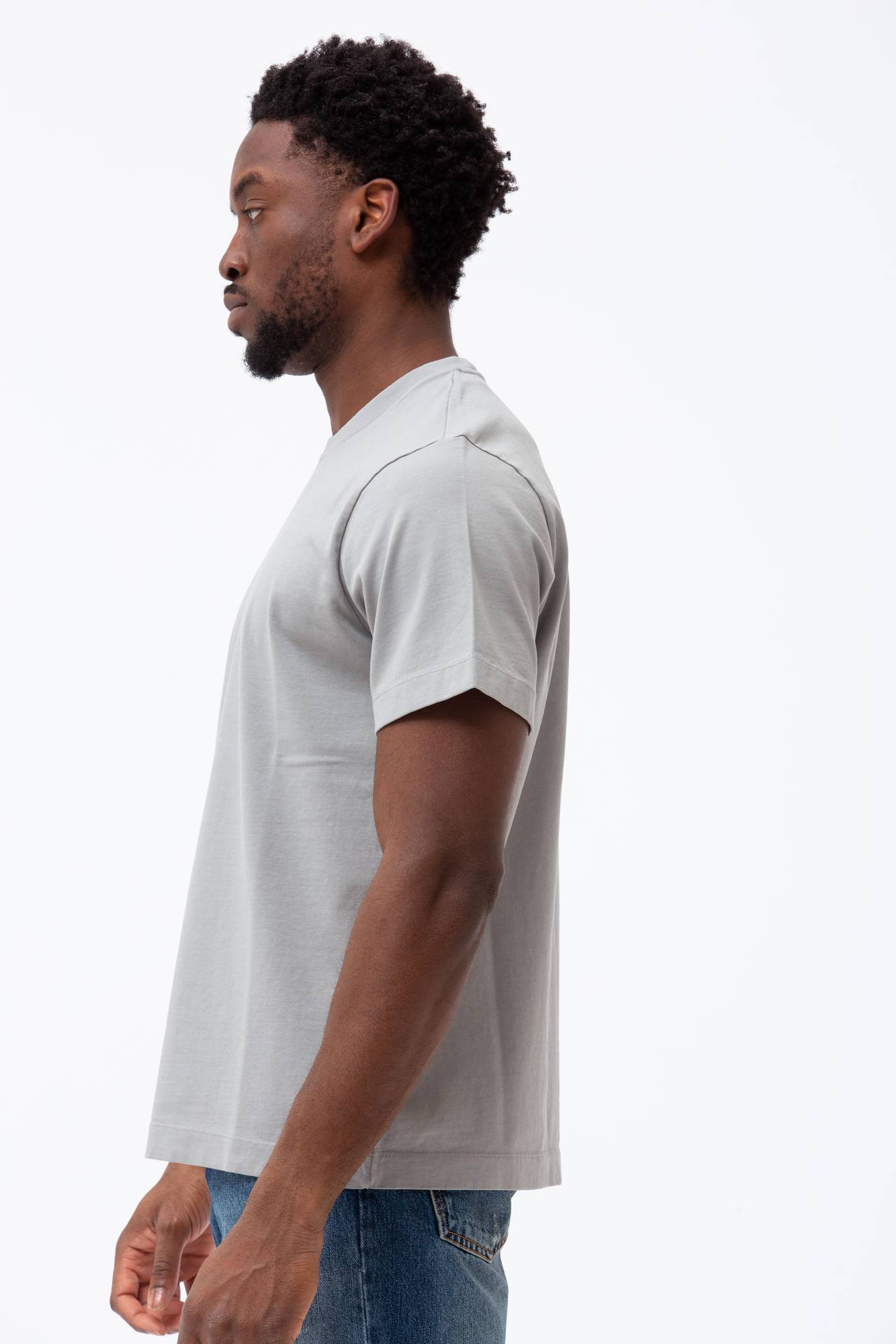 T-shirt in cotone “doppio”