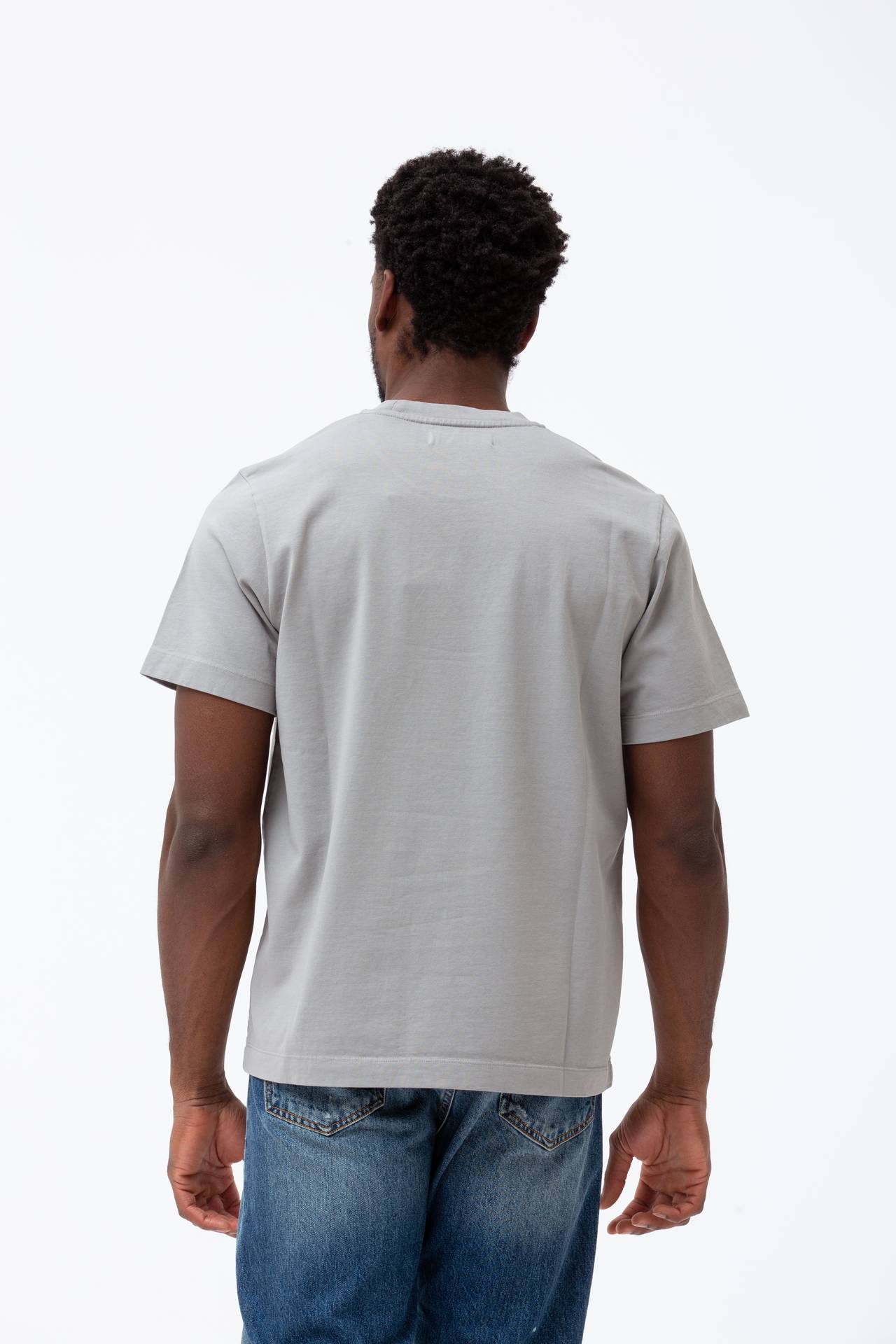 T-shirt in cotone “doppio”