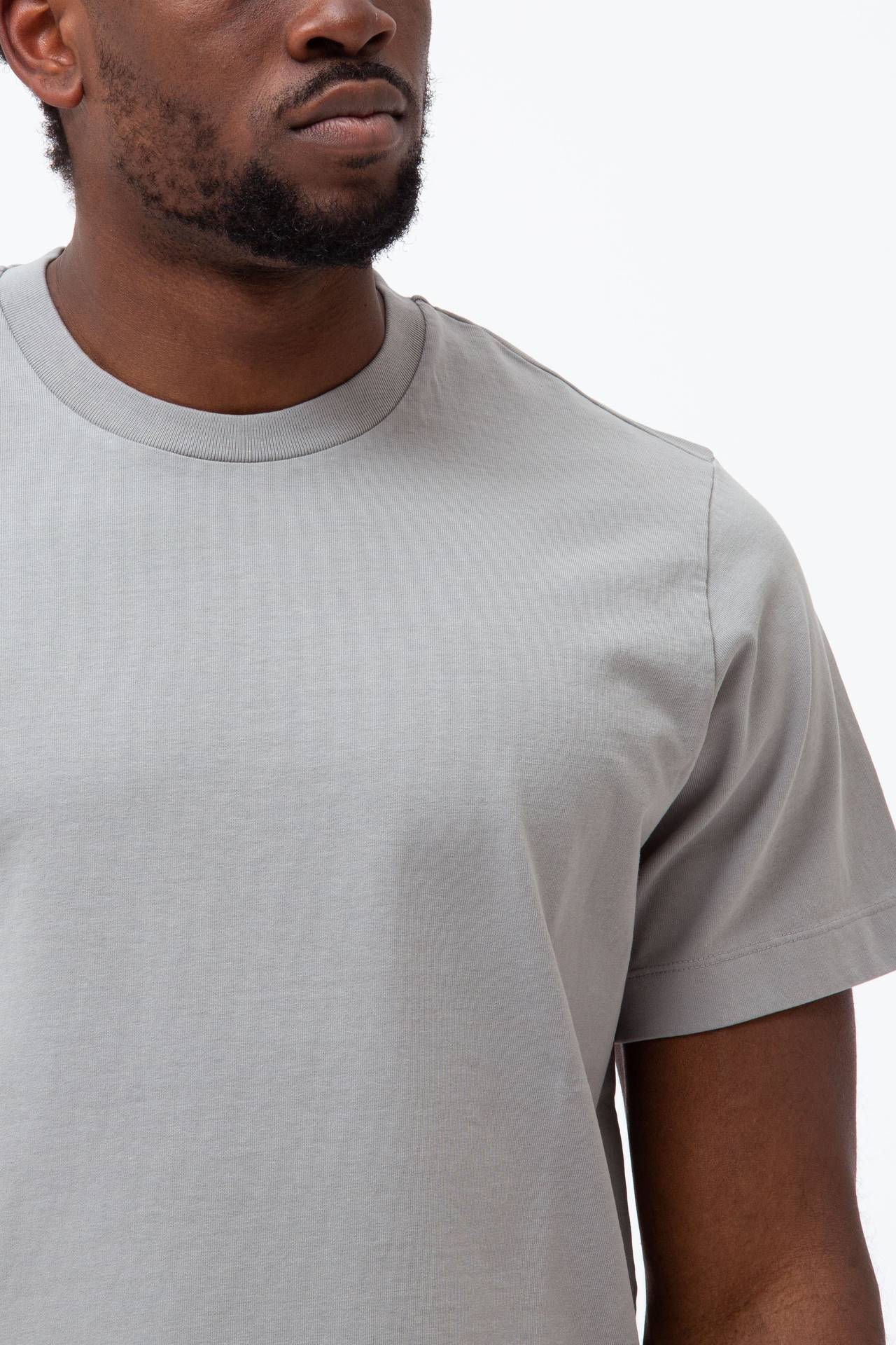 T-shirt in cotone “doppio”