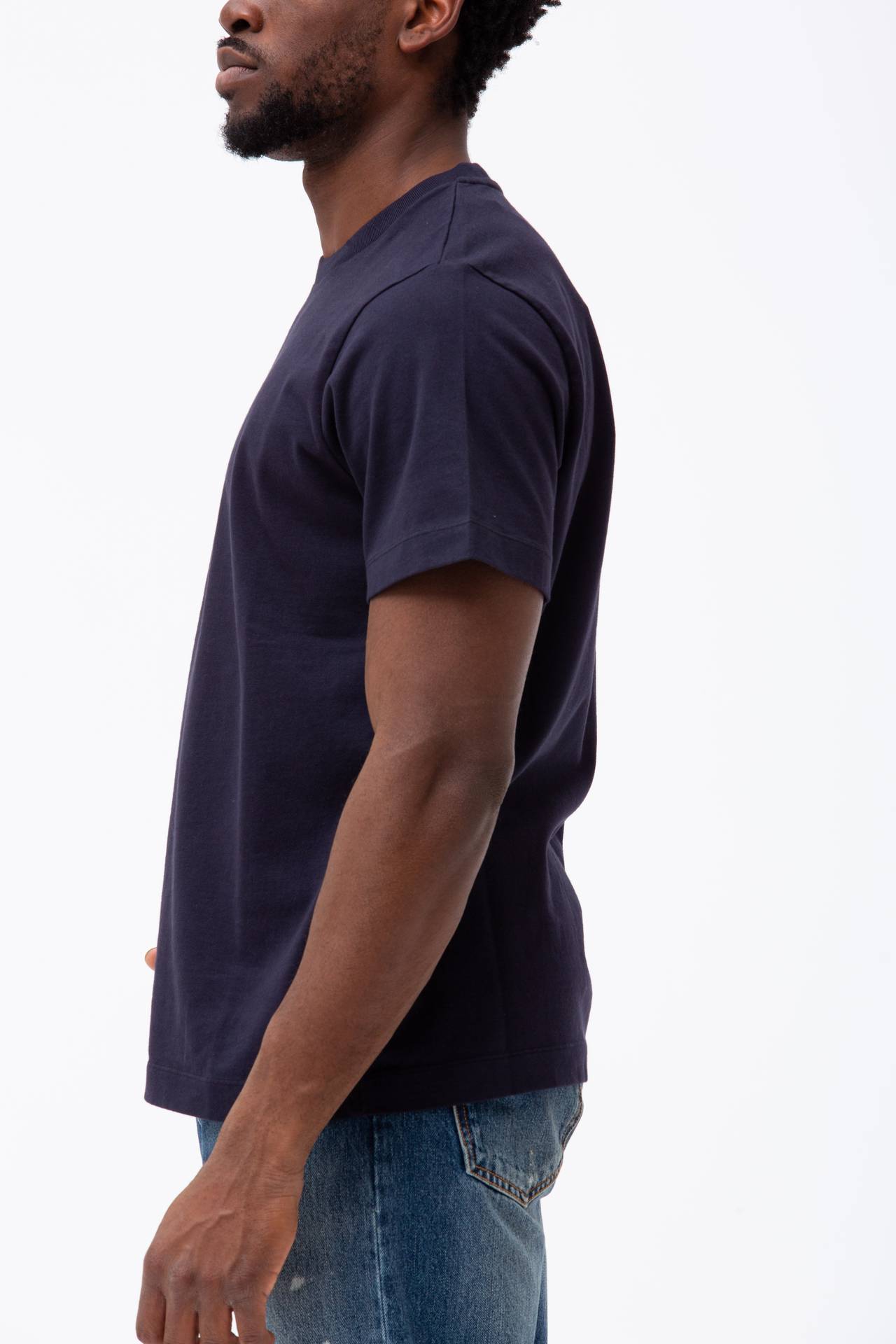 T-shirt in cotone “doppio”