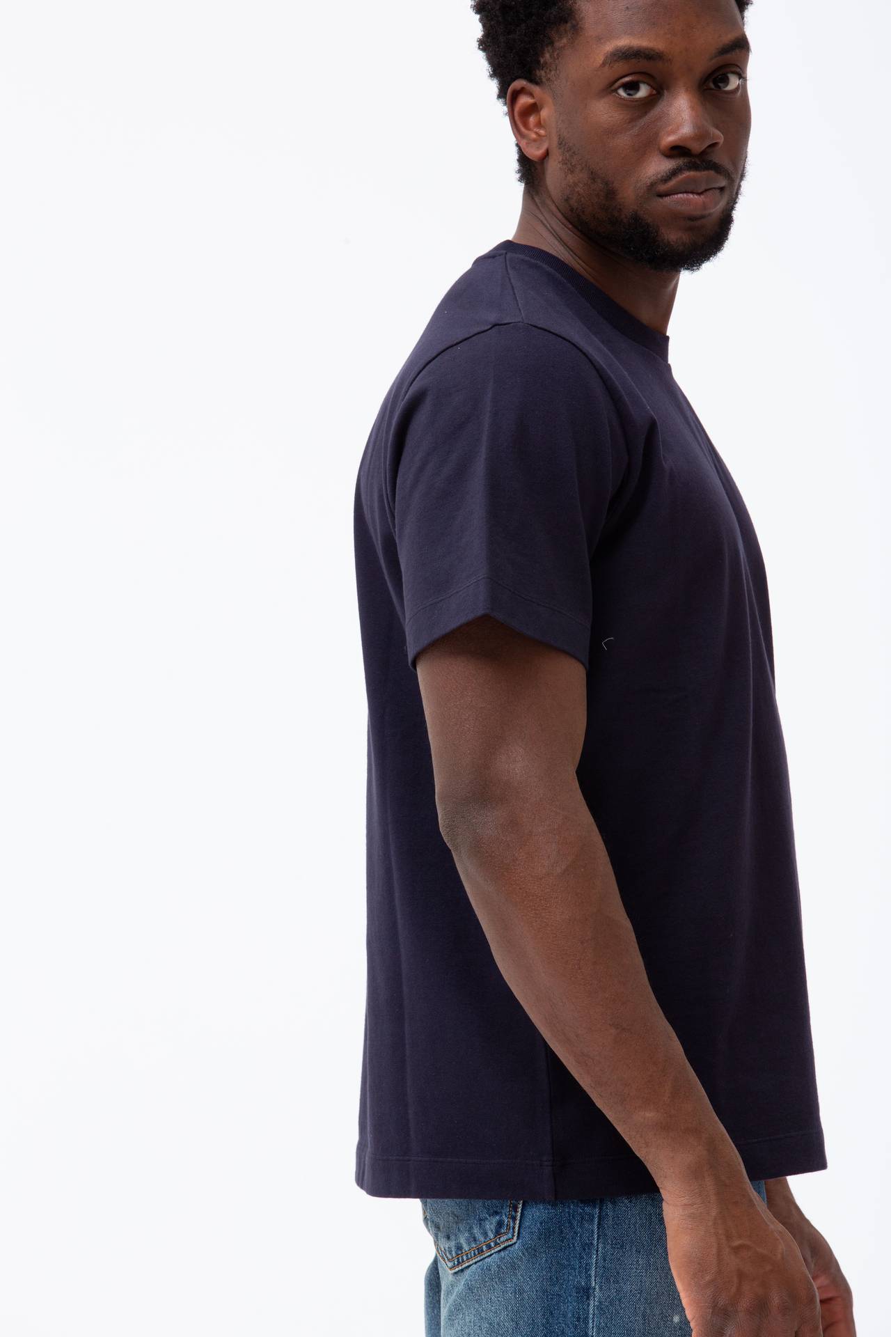 T-shirt in cotone “doppio”