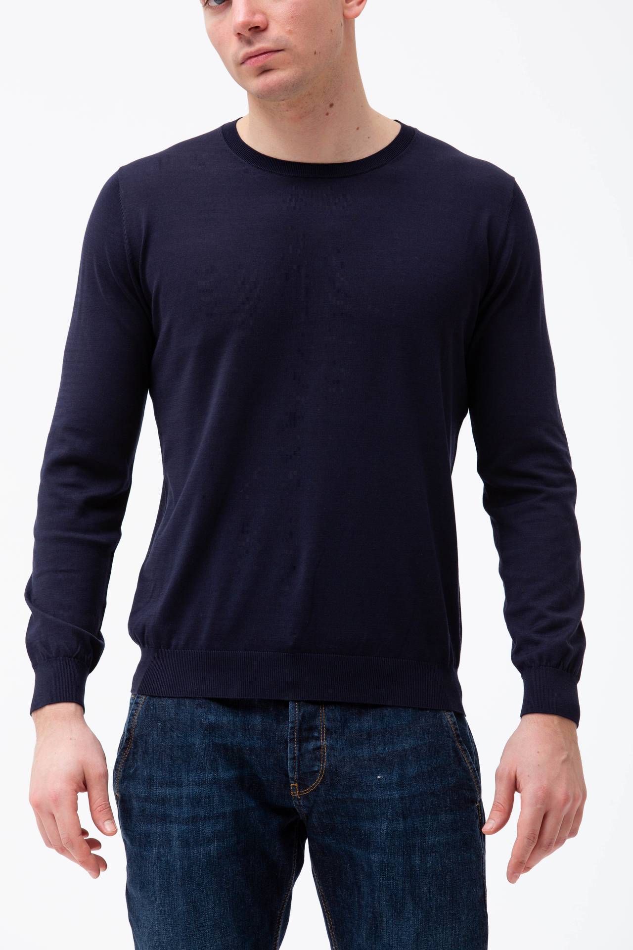 Maglia in seta e cotone