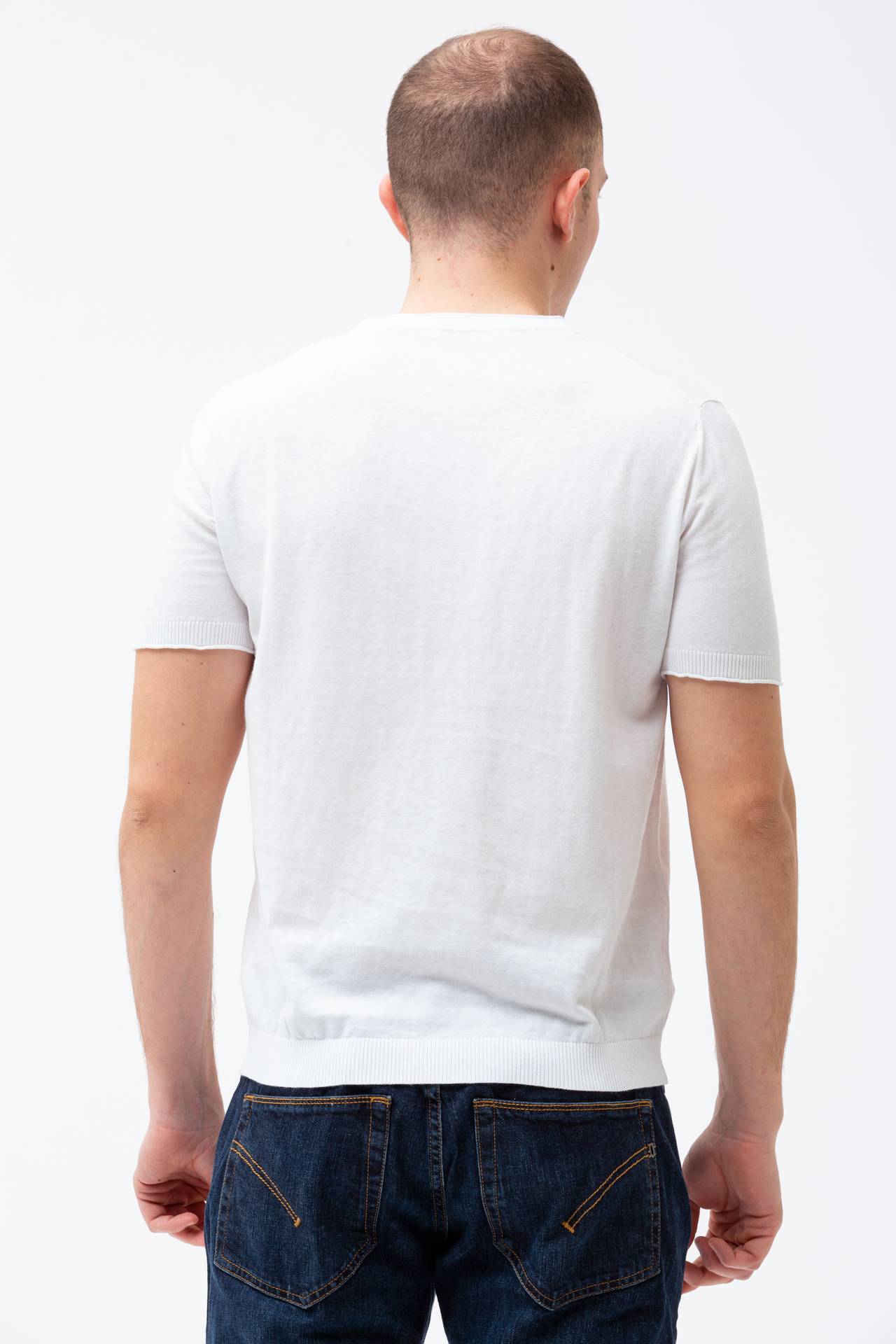  T-shirt KANGRA in cotone e lino
