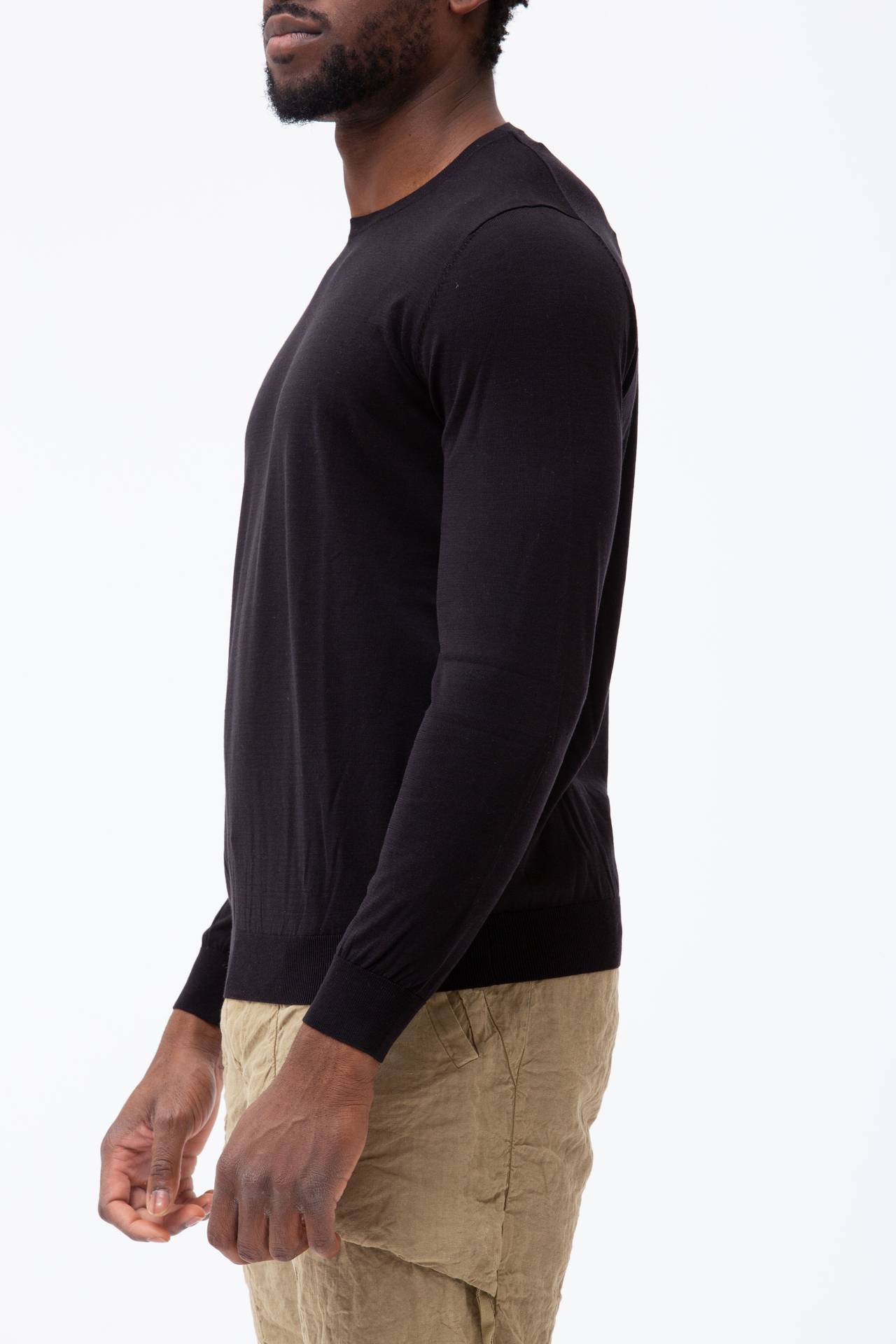 Maglia misto seta