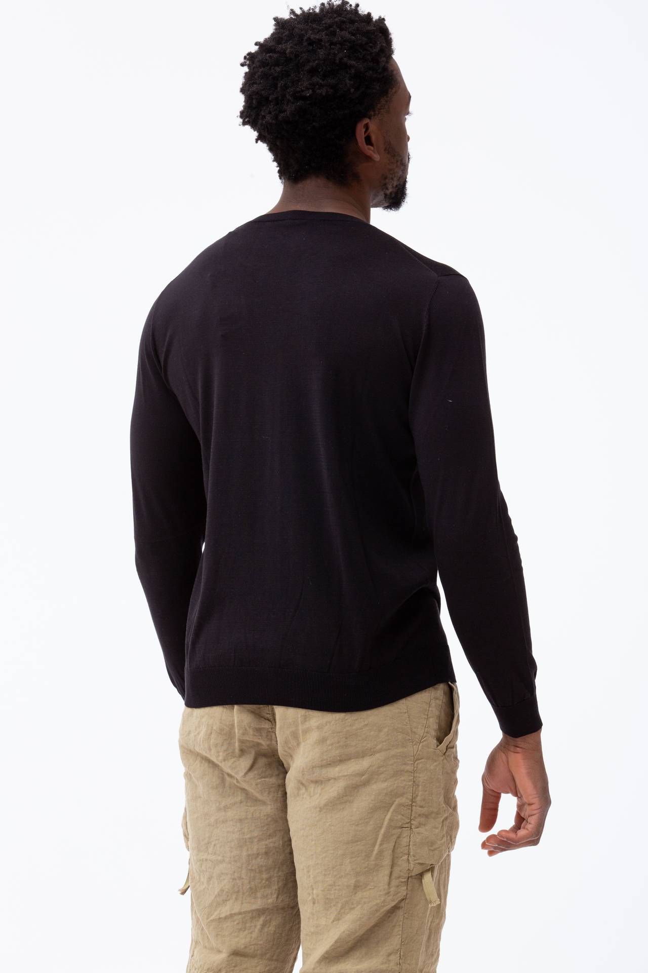 Maglia misto seta