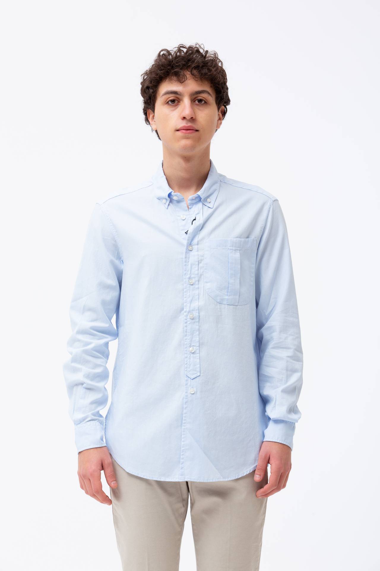 Camicia in cotone oxford