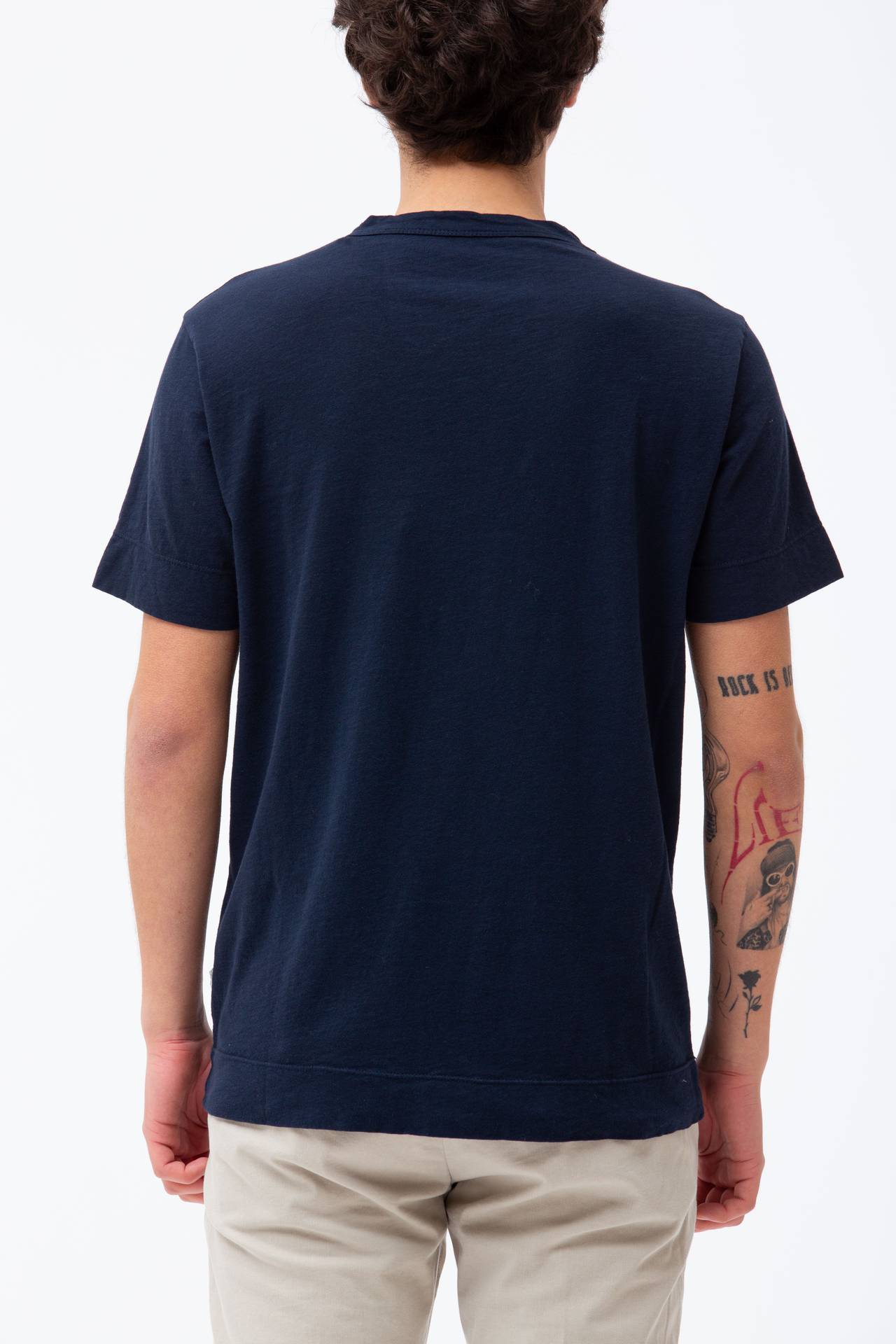  T-shirt in cotone fiammato