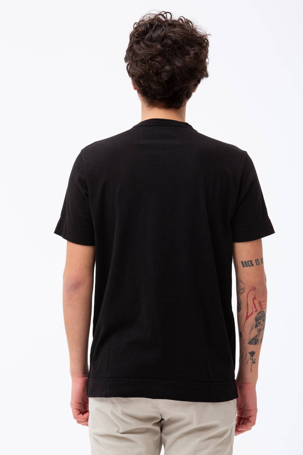 T-shirt in cotone fiammato