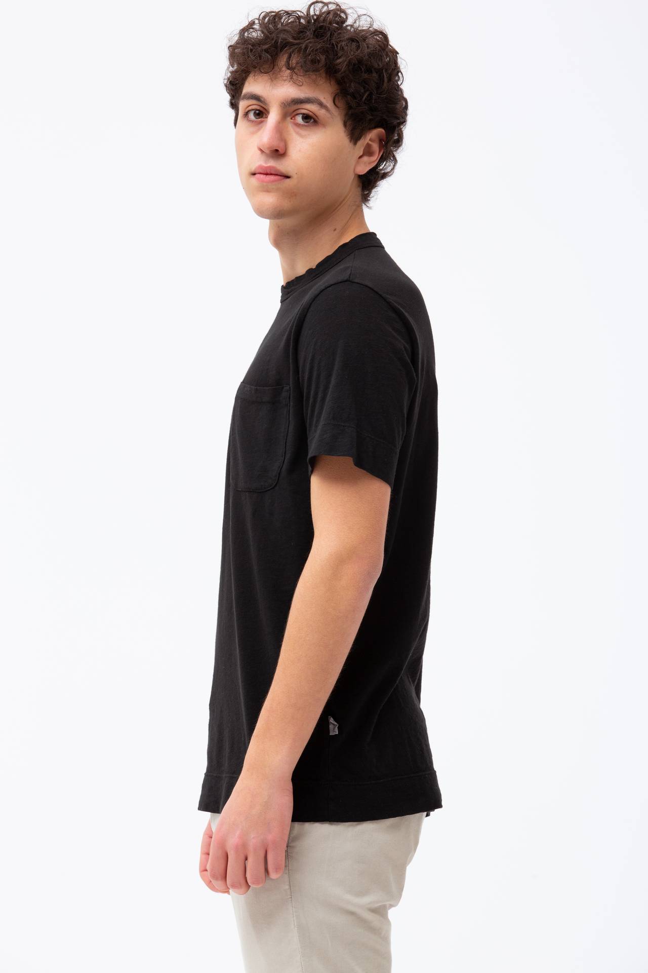 T-shirt in cotone fiammato