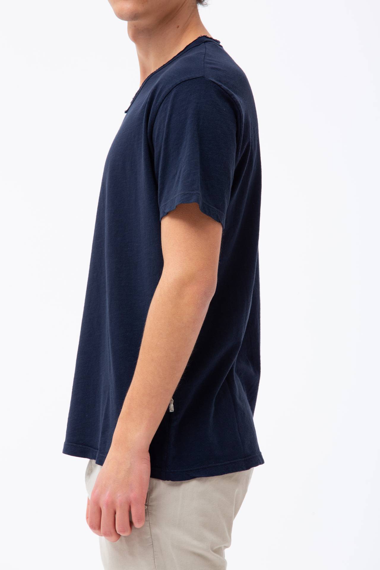 T-shirt in cotone fiammato