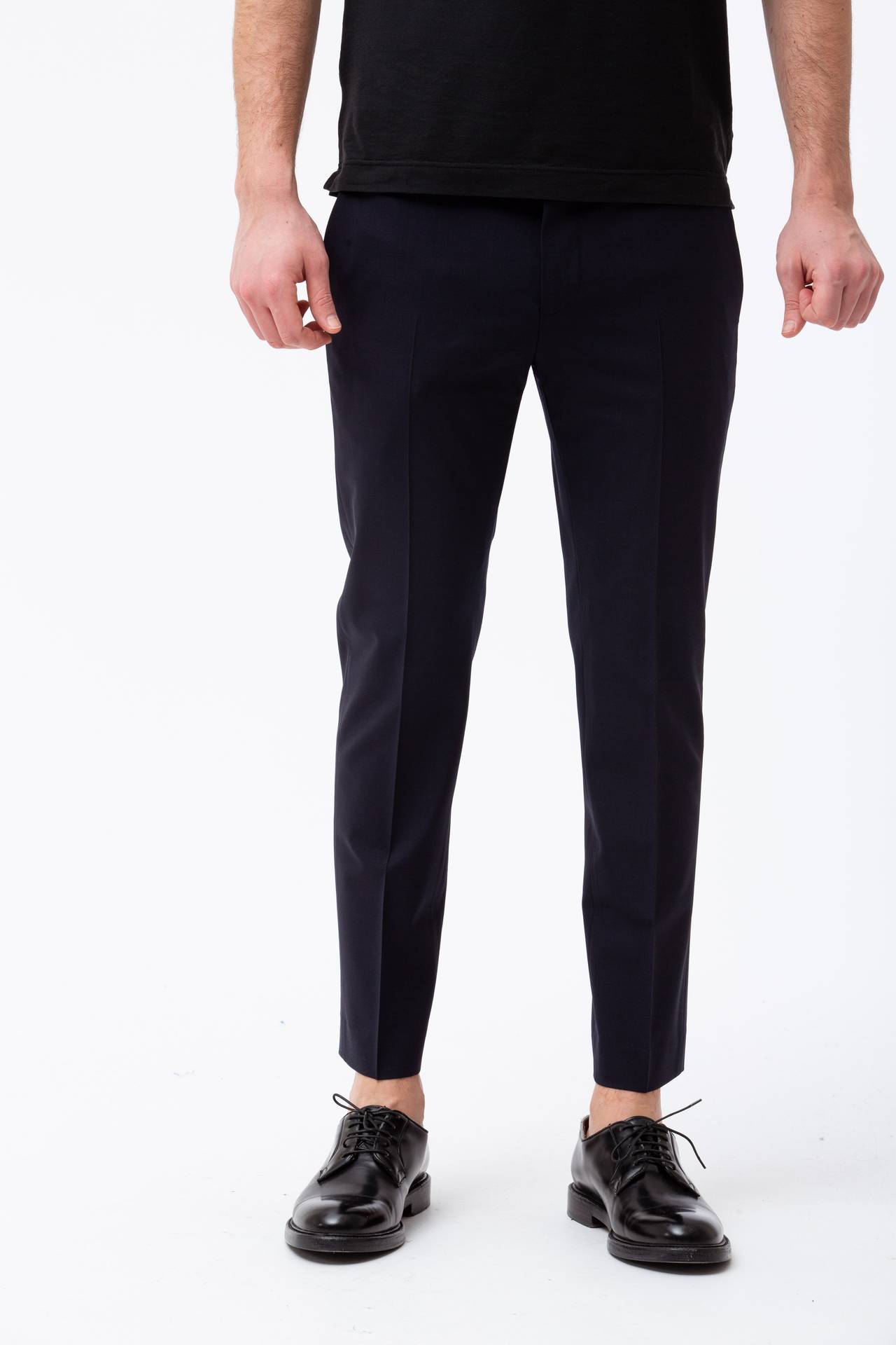 Pantalone in lana stretch