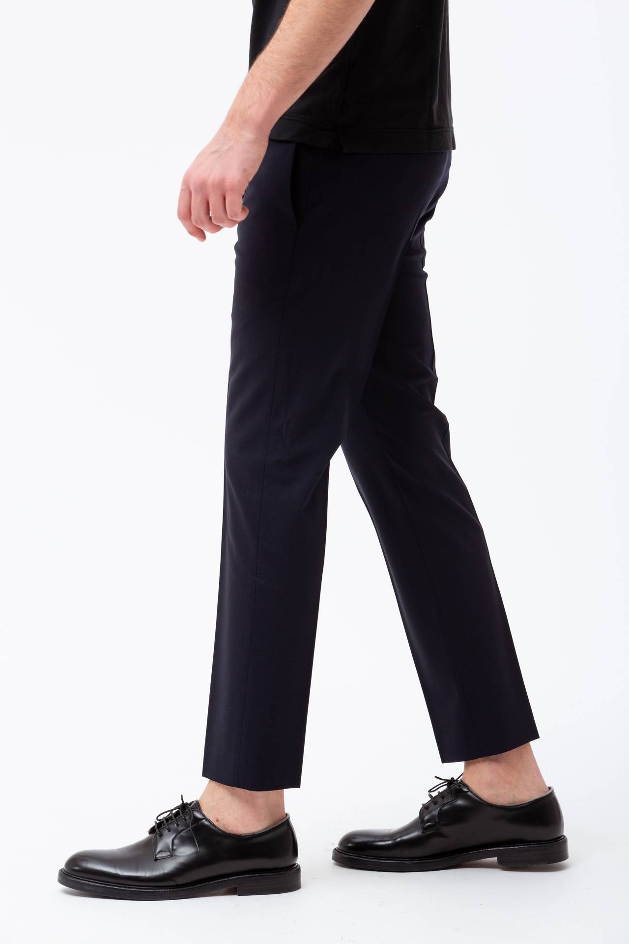 Pantalone in lana stretch