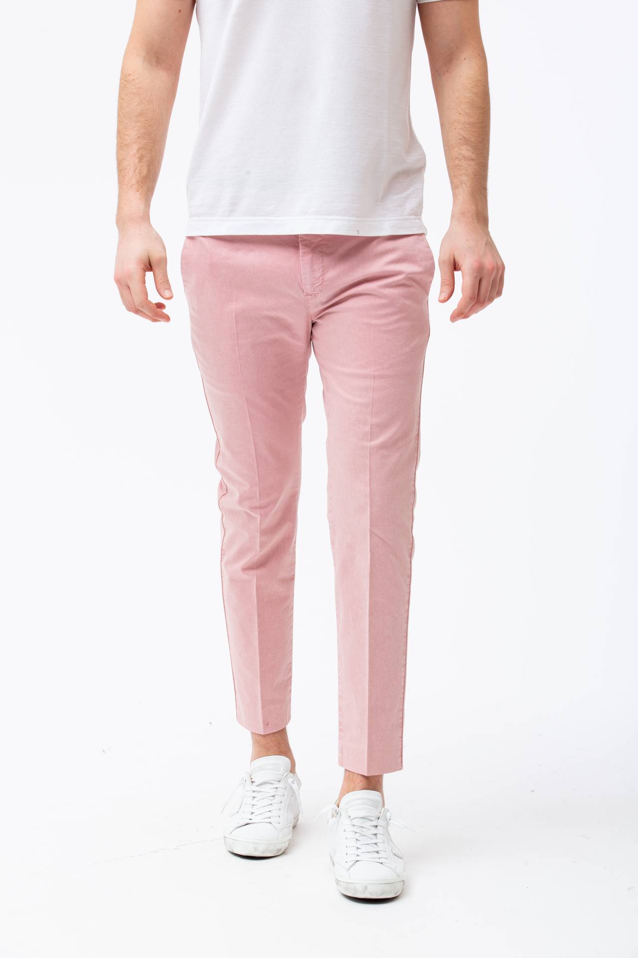 Pantalone in cotone stretch