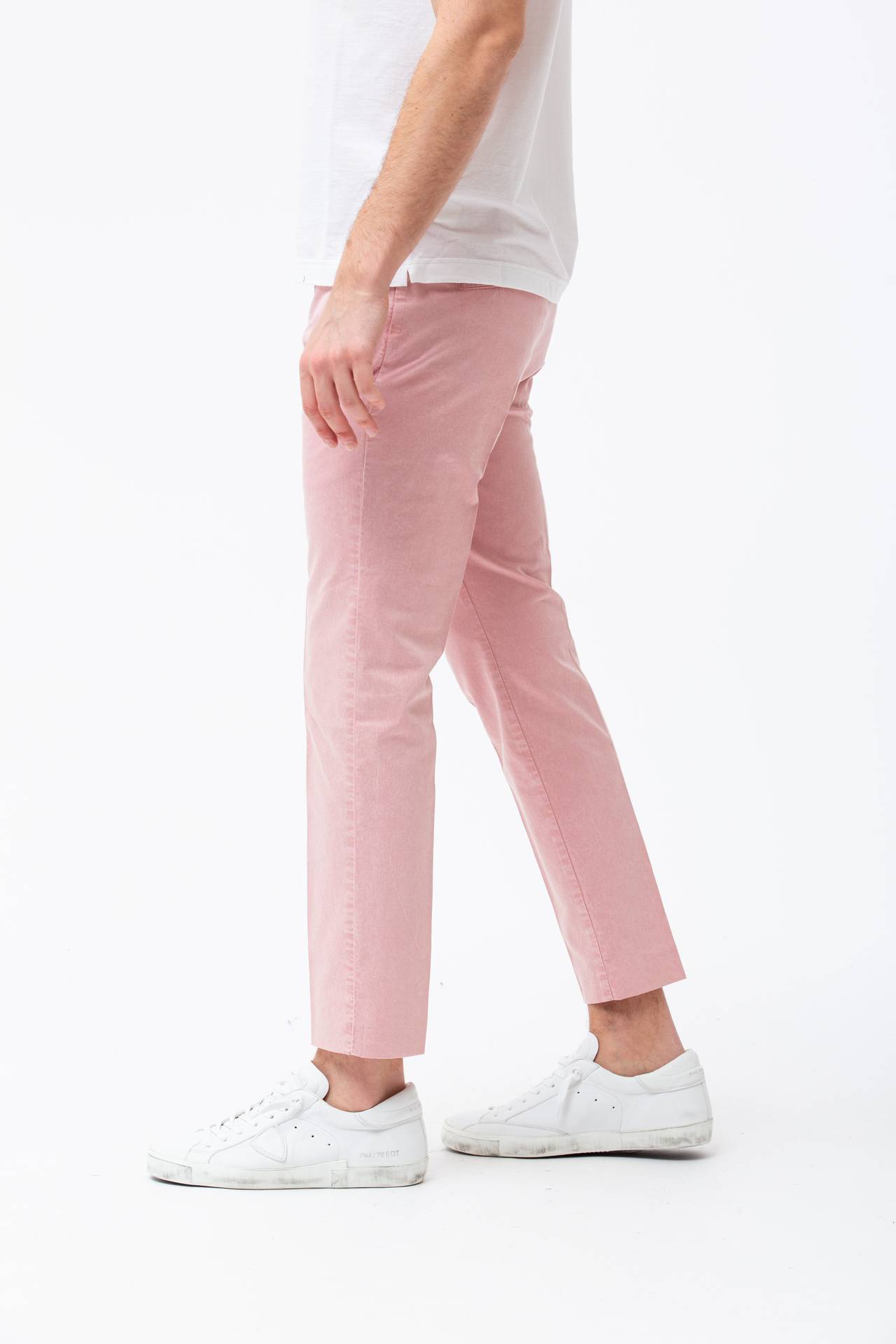 Pantalone in cotone stretch