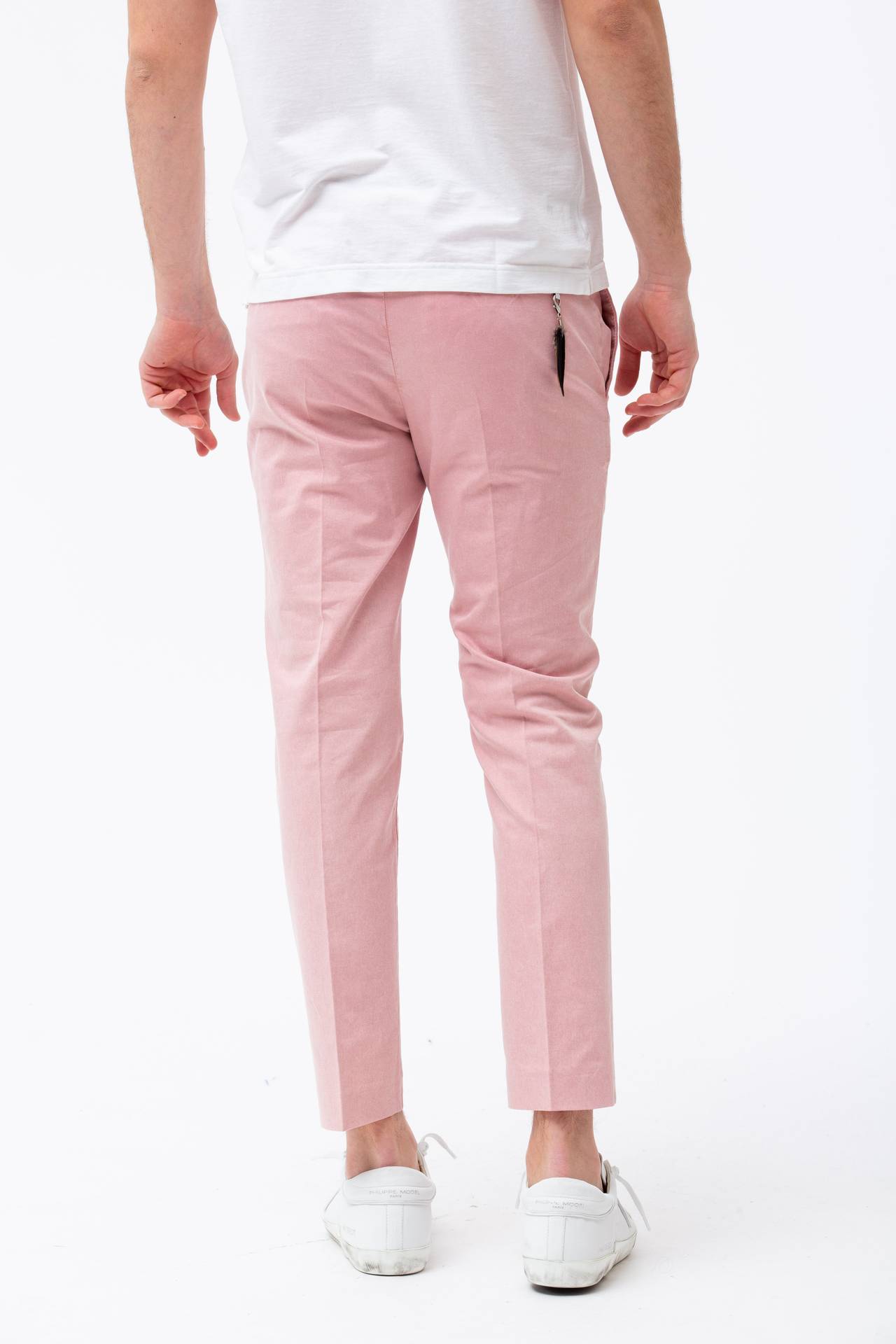 Pantalone in cotone stretch