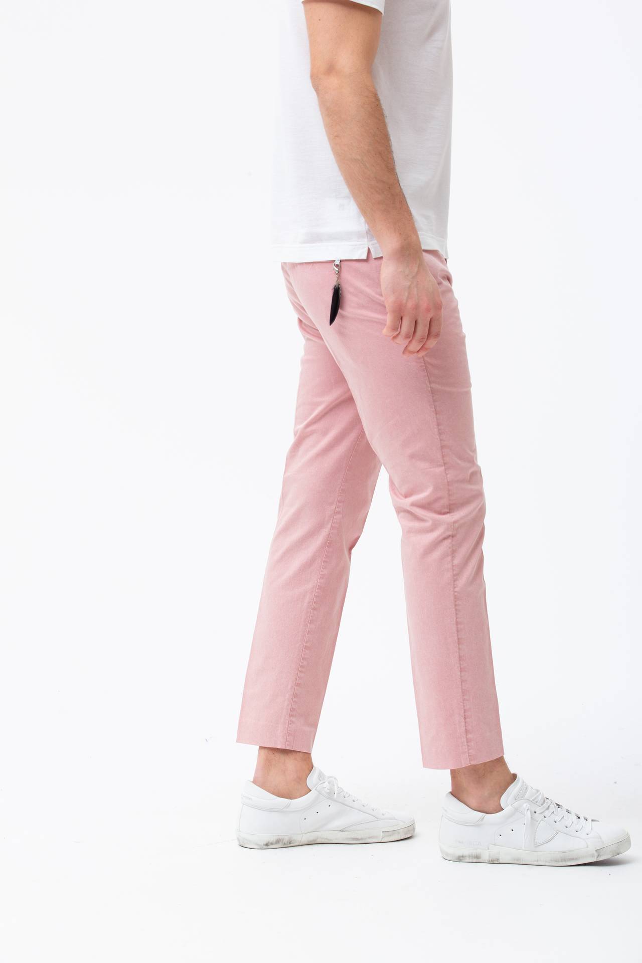 Pantalone in cotone stretch