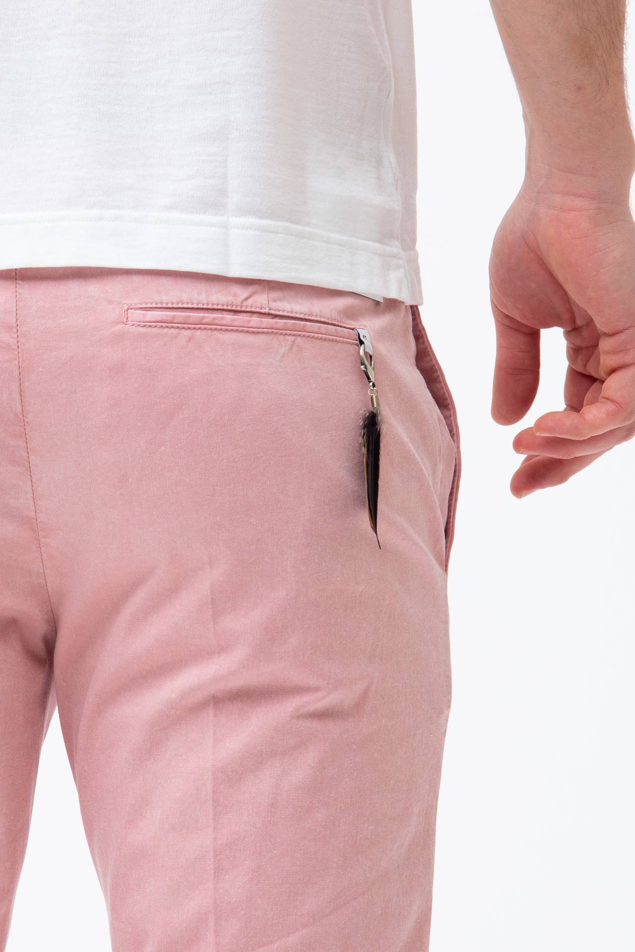 Pantalone in cotone stretch