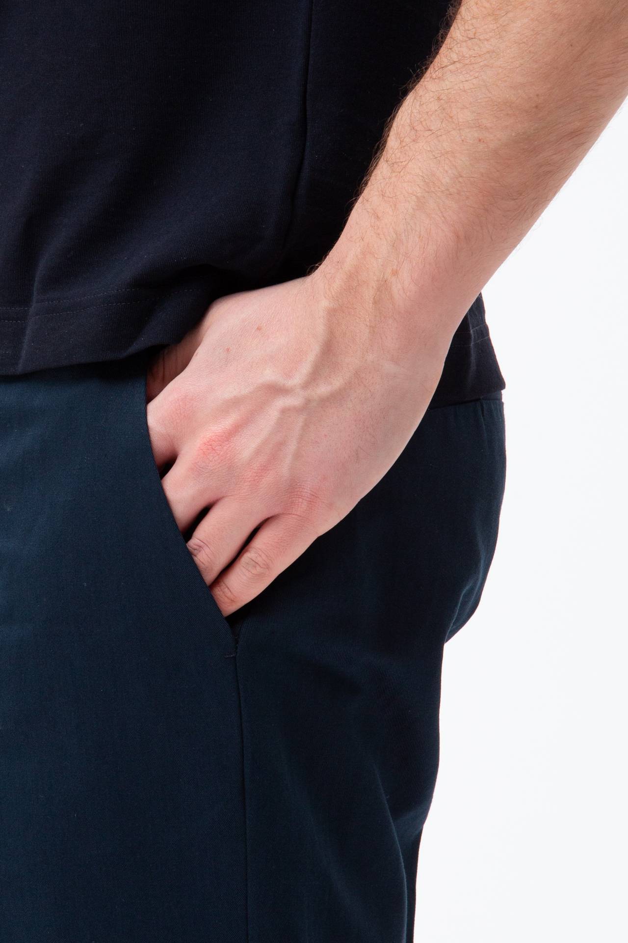 Pantalone in cotone e lino