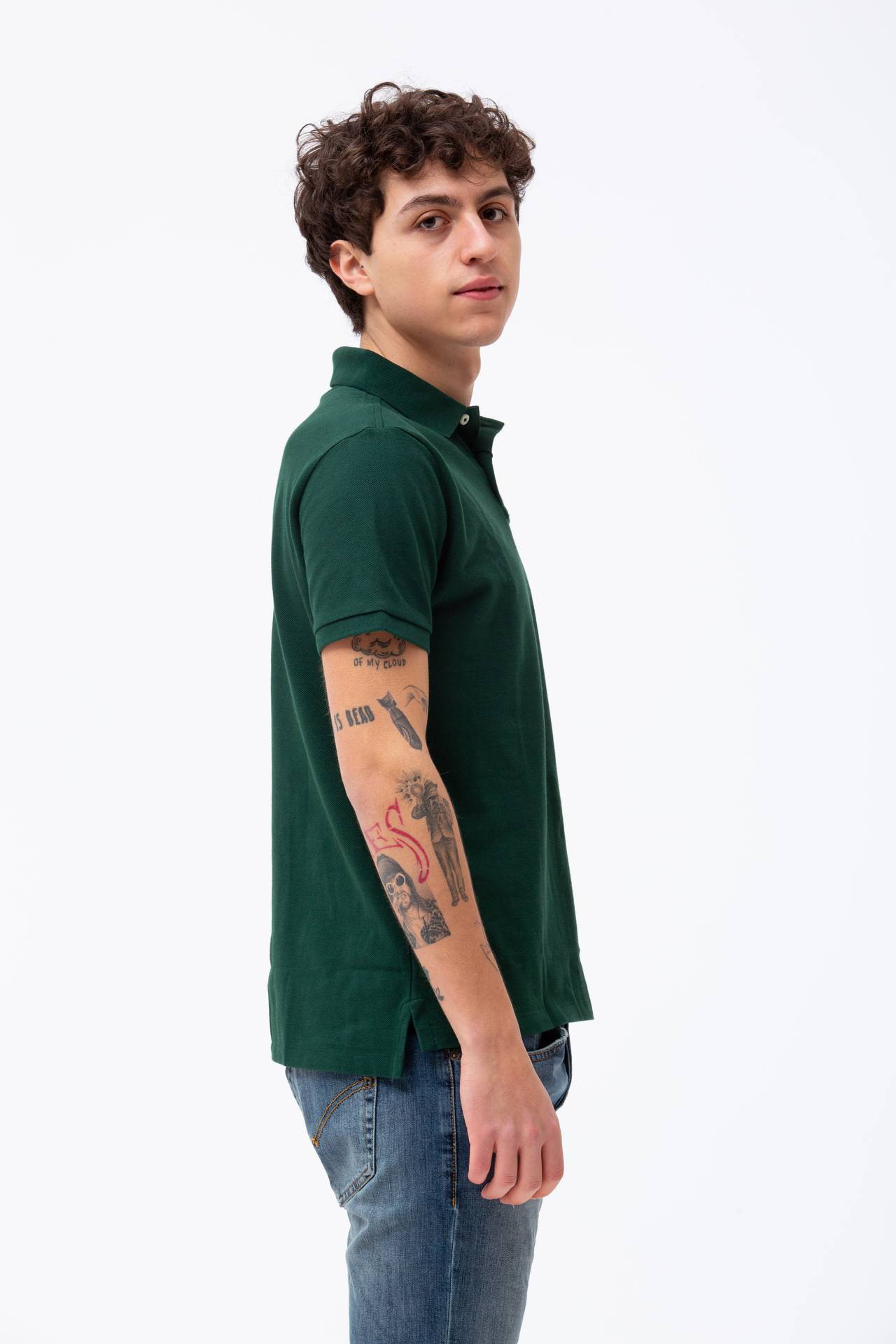 Polo in cotone piquet