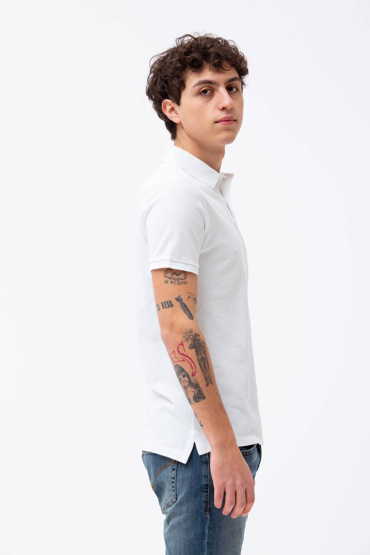 Polo in cotone piquet