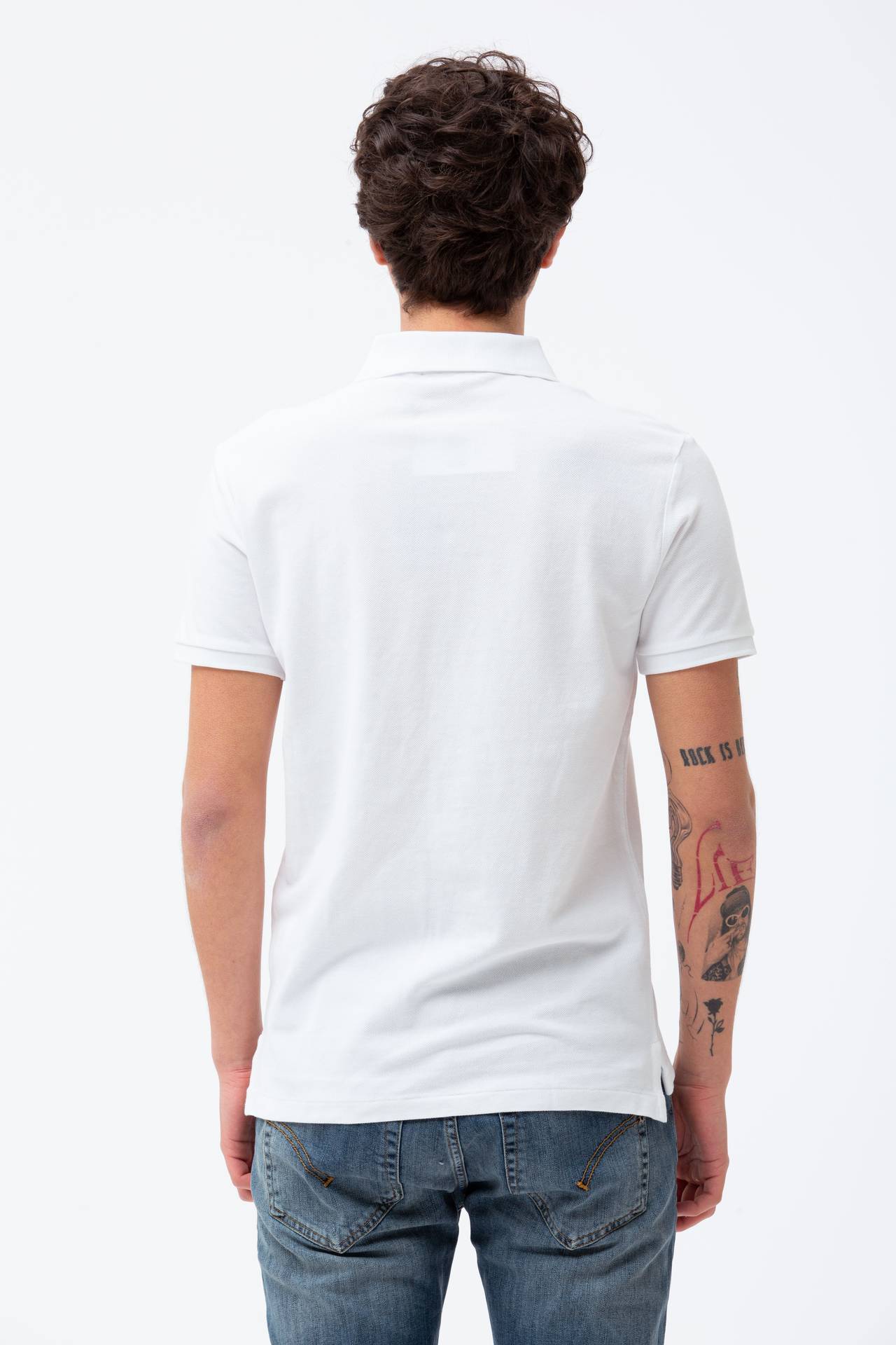 Polo in cotone piquet