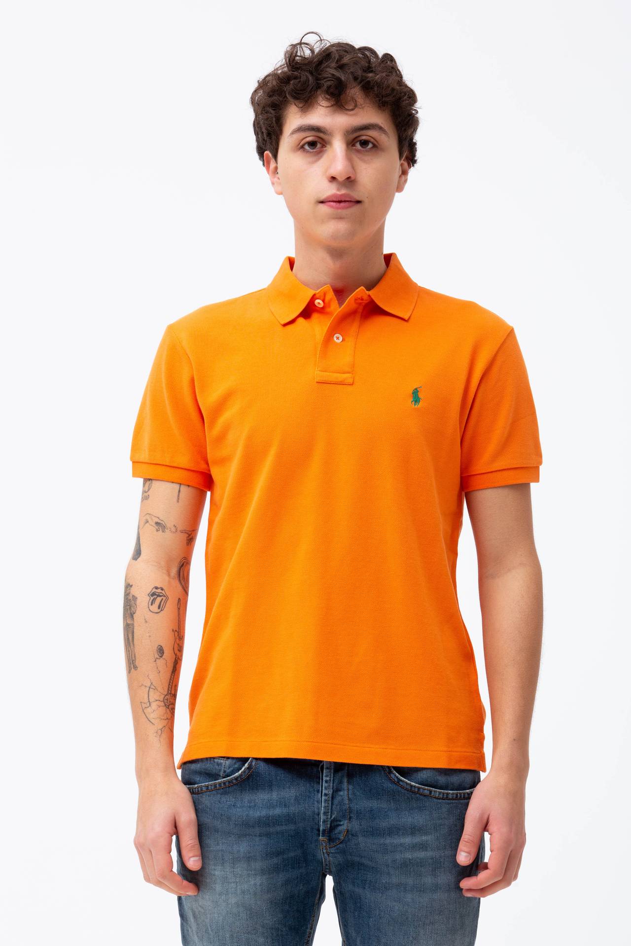 Polo in cotone piquet