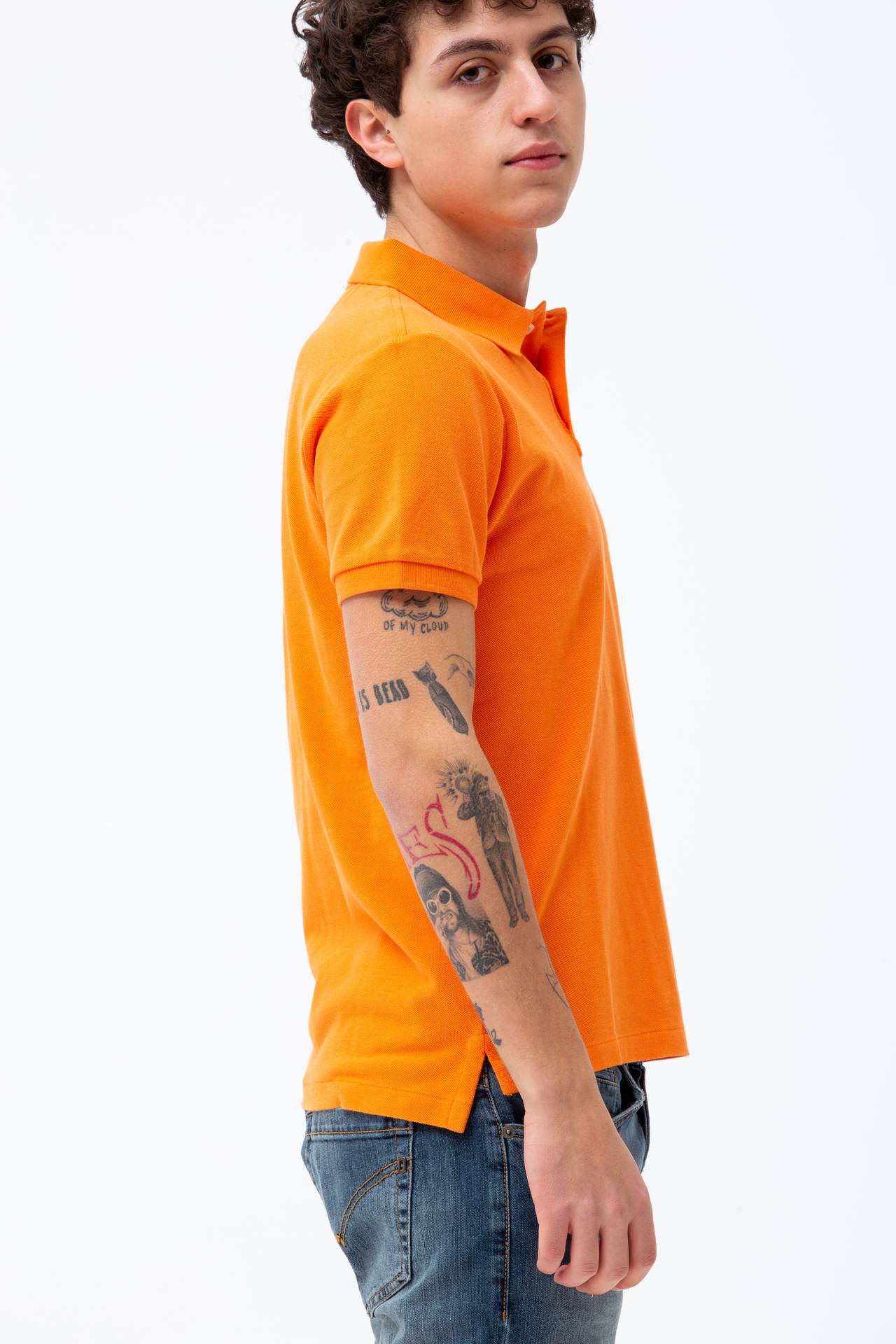 Polo in cotone piquet