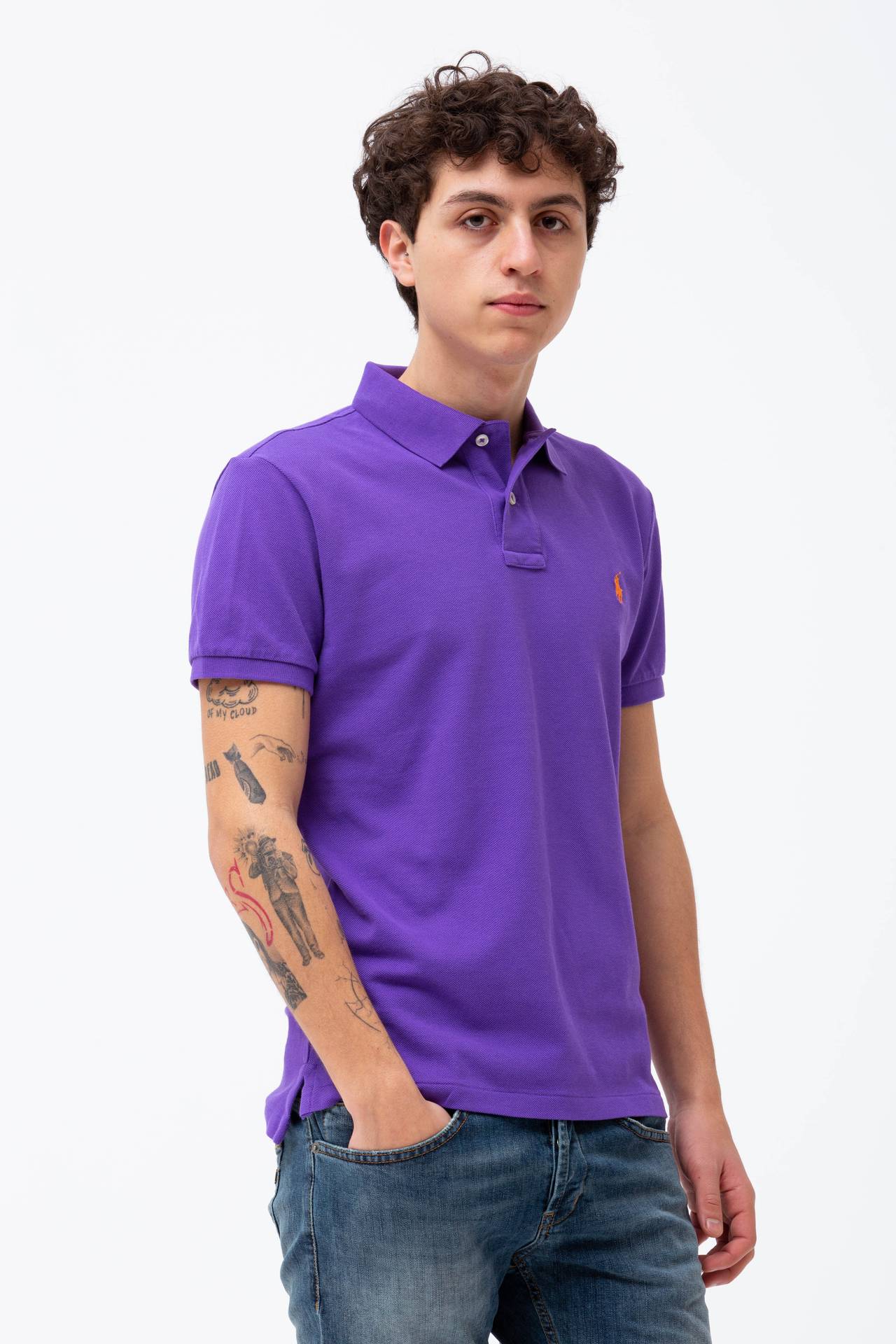 Polo in cotone piquet