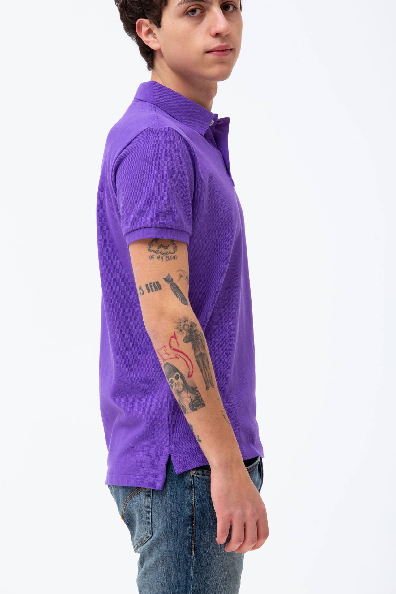 Polo in cotone piquet