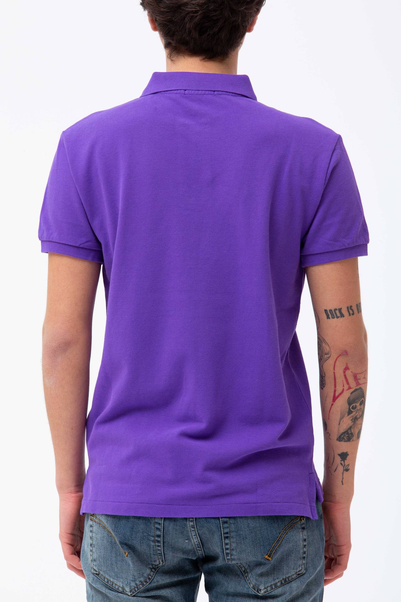 Polo in cotone piquet