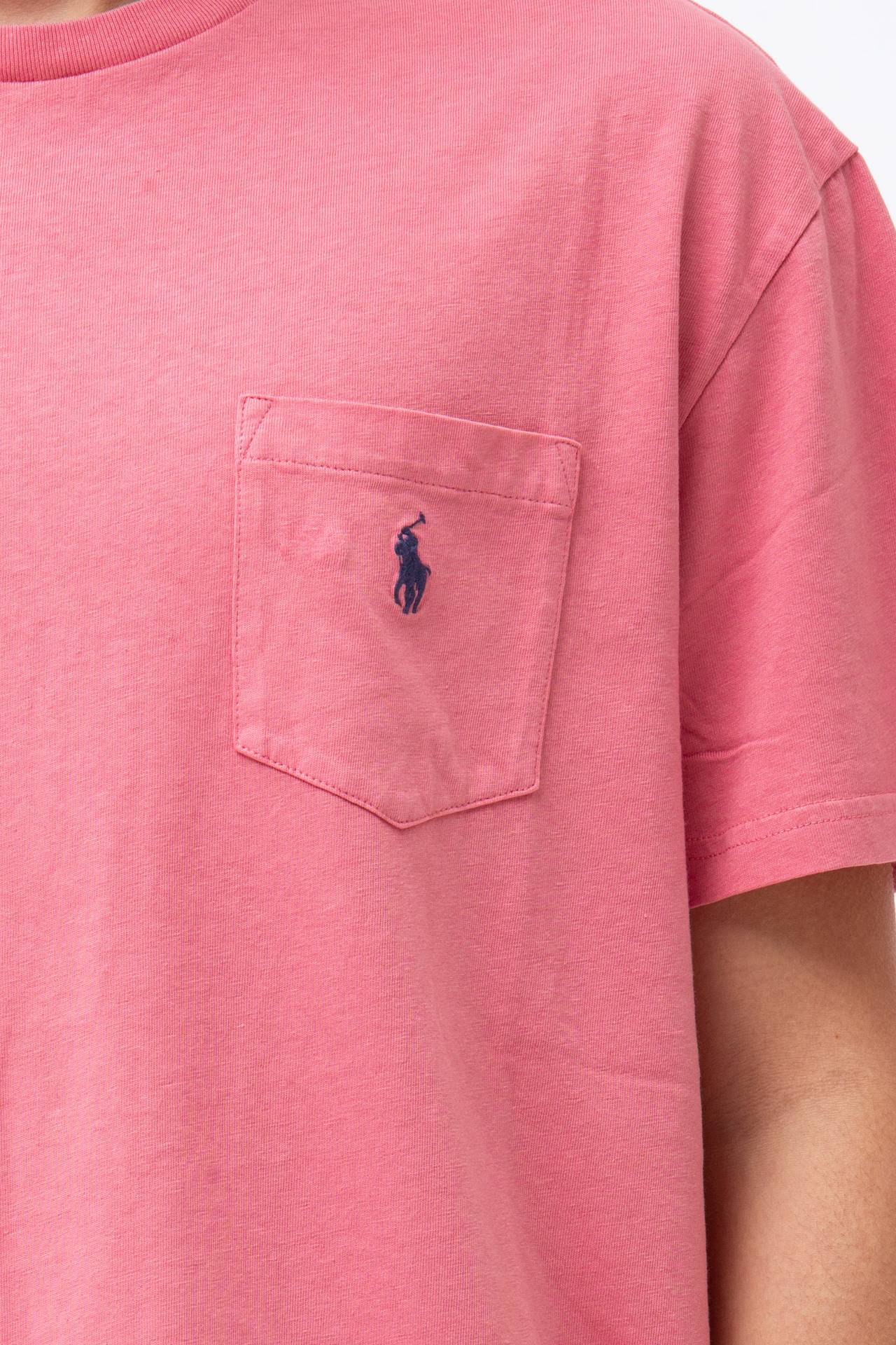  T-shirt in cotone e lino