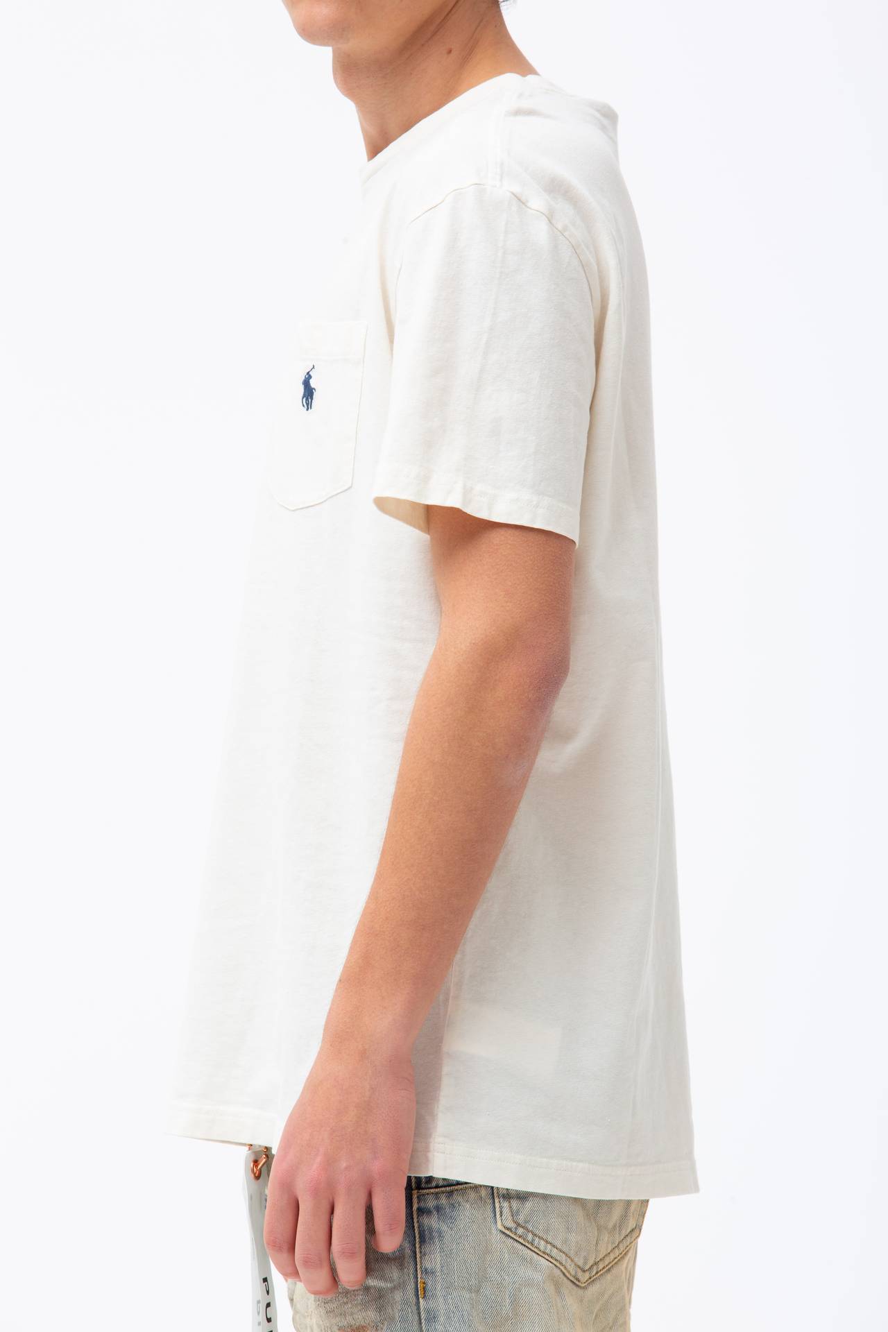T-shirt in cotone e lino