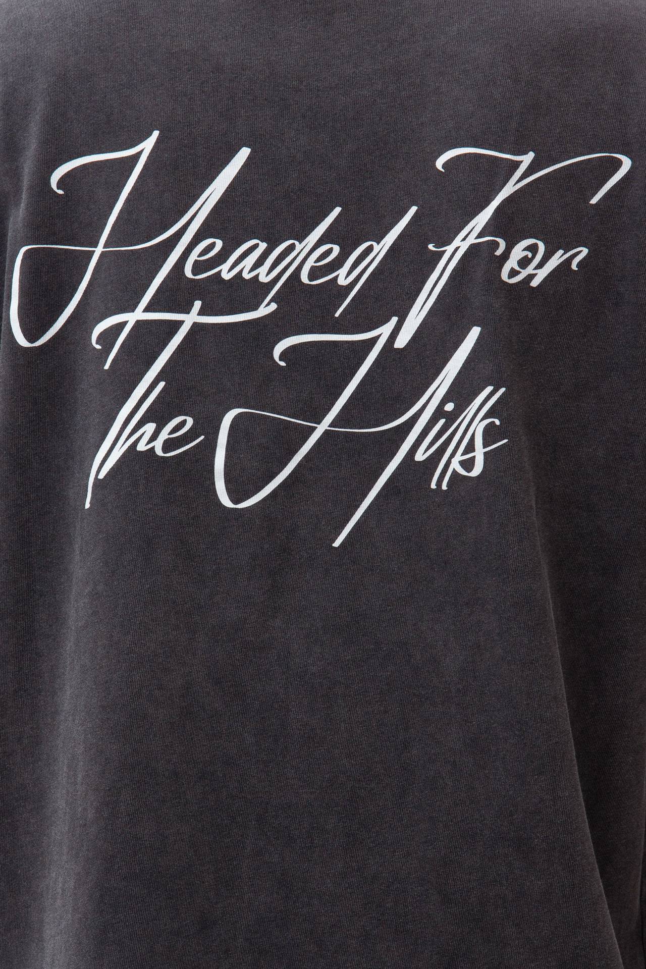 T-shirt in cotone lavato