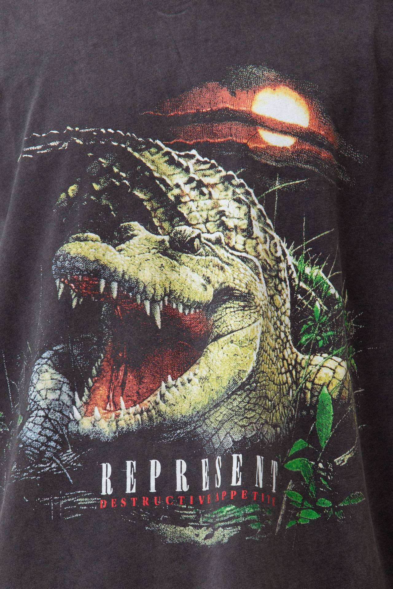  T-shirt in cotone lavato