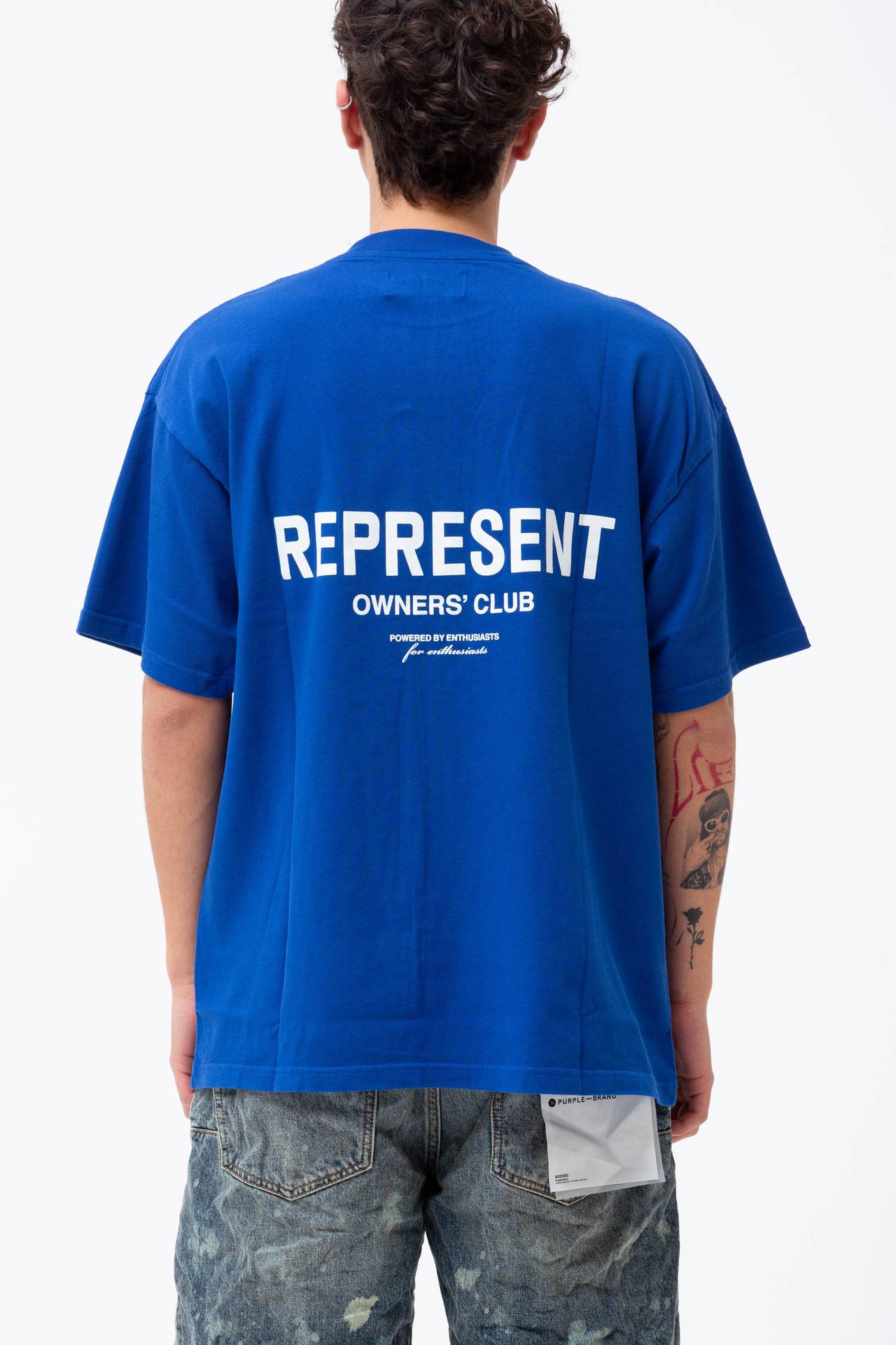 T-shirt in cotone girocollo 