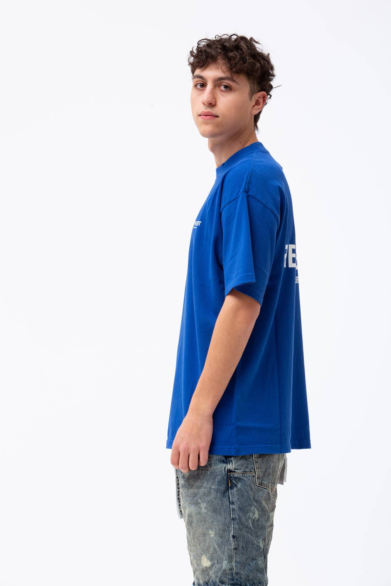 T-shirt in cotone girocollo