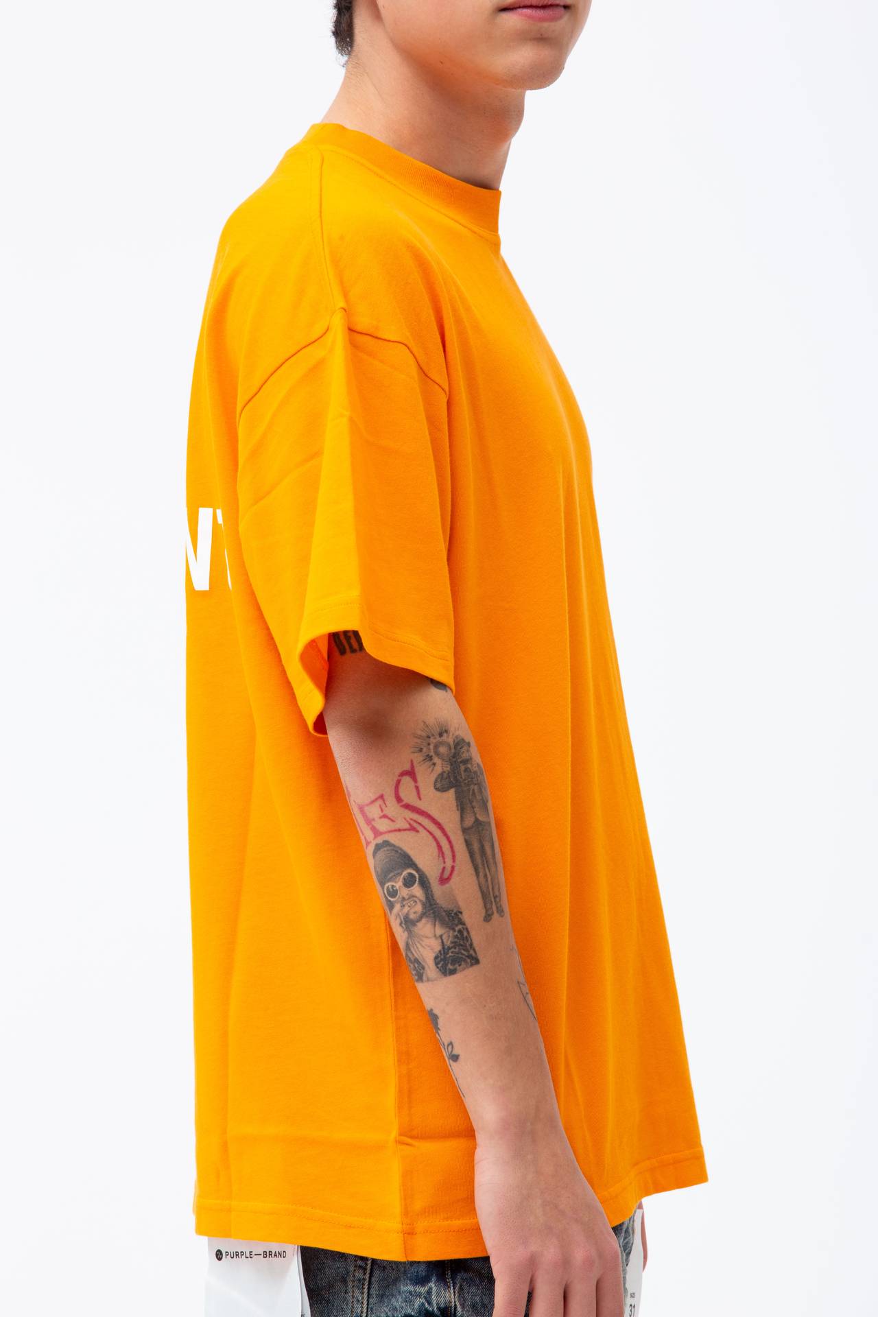 T-shirt in cotone girocollo 