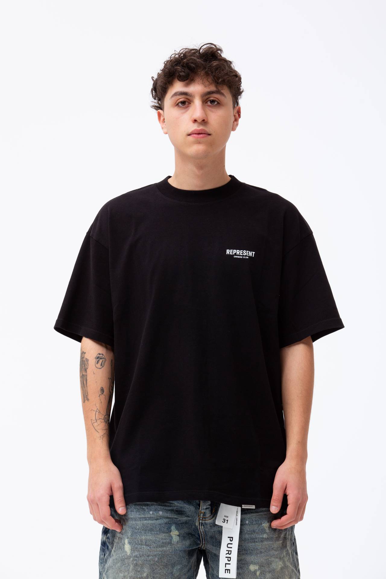 T-shirt in cotone girocollo