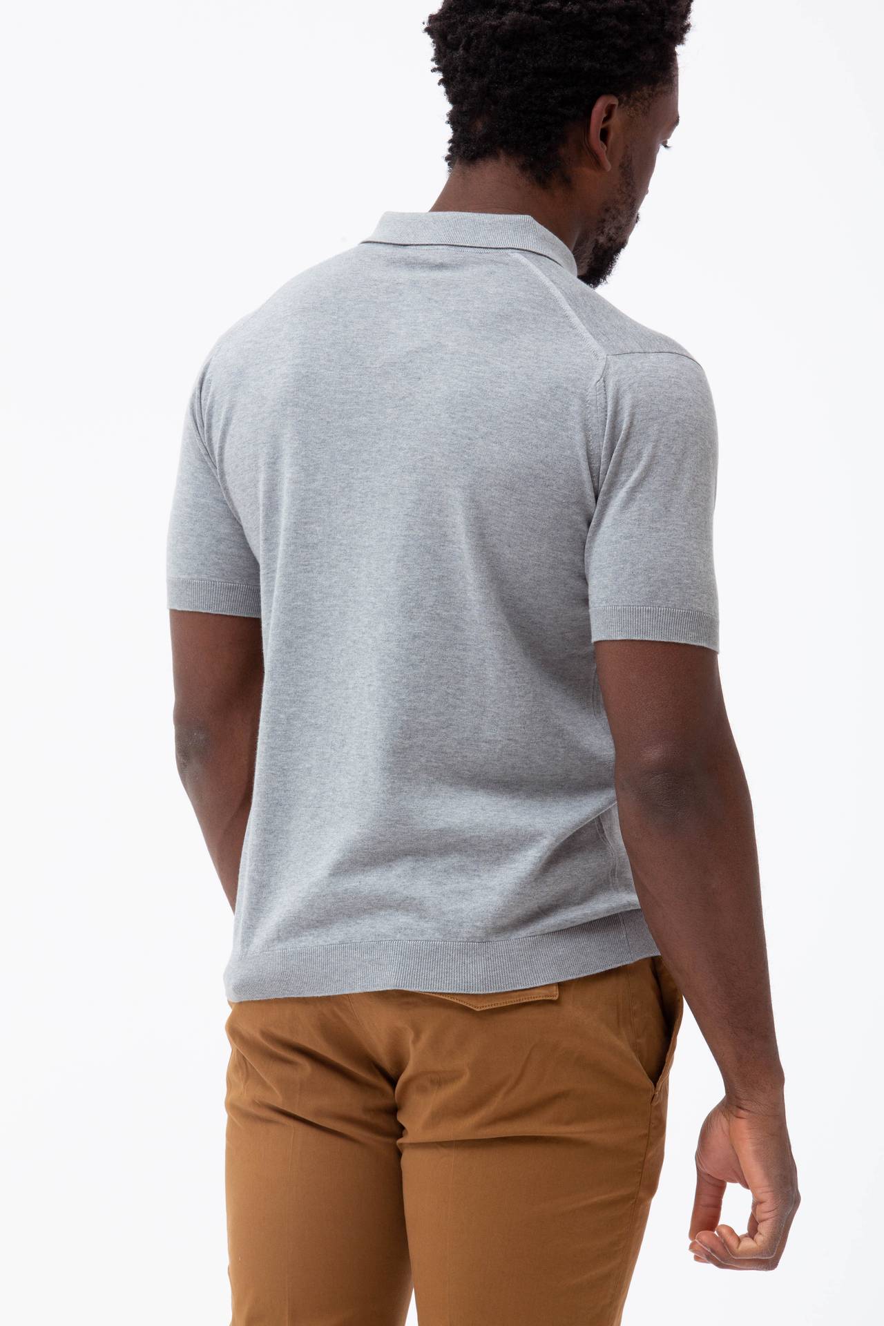 Polo KIERAN in cotone sea island