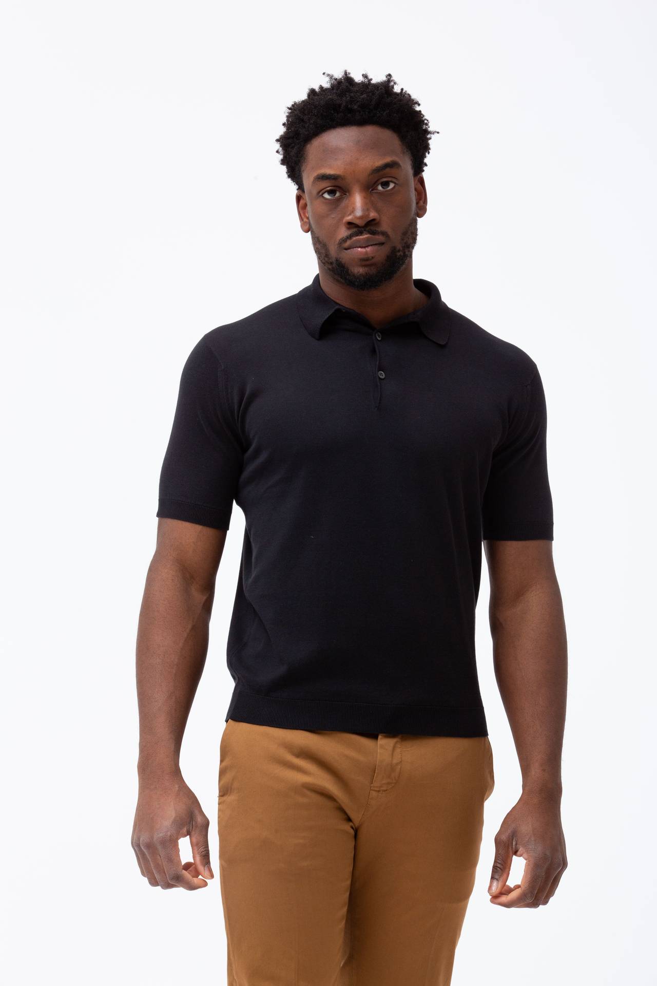 Polo KIERAN in cotone sea island