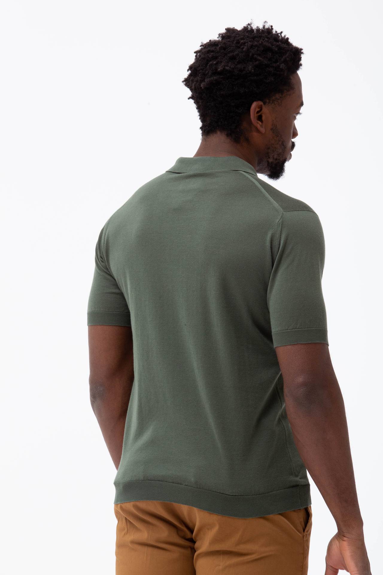 Polo KIERAN in cotone sea island