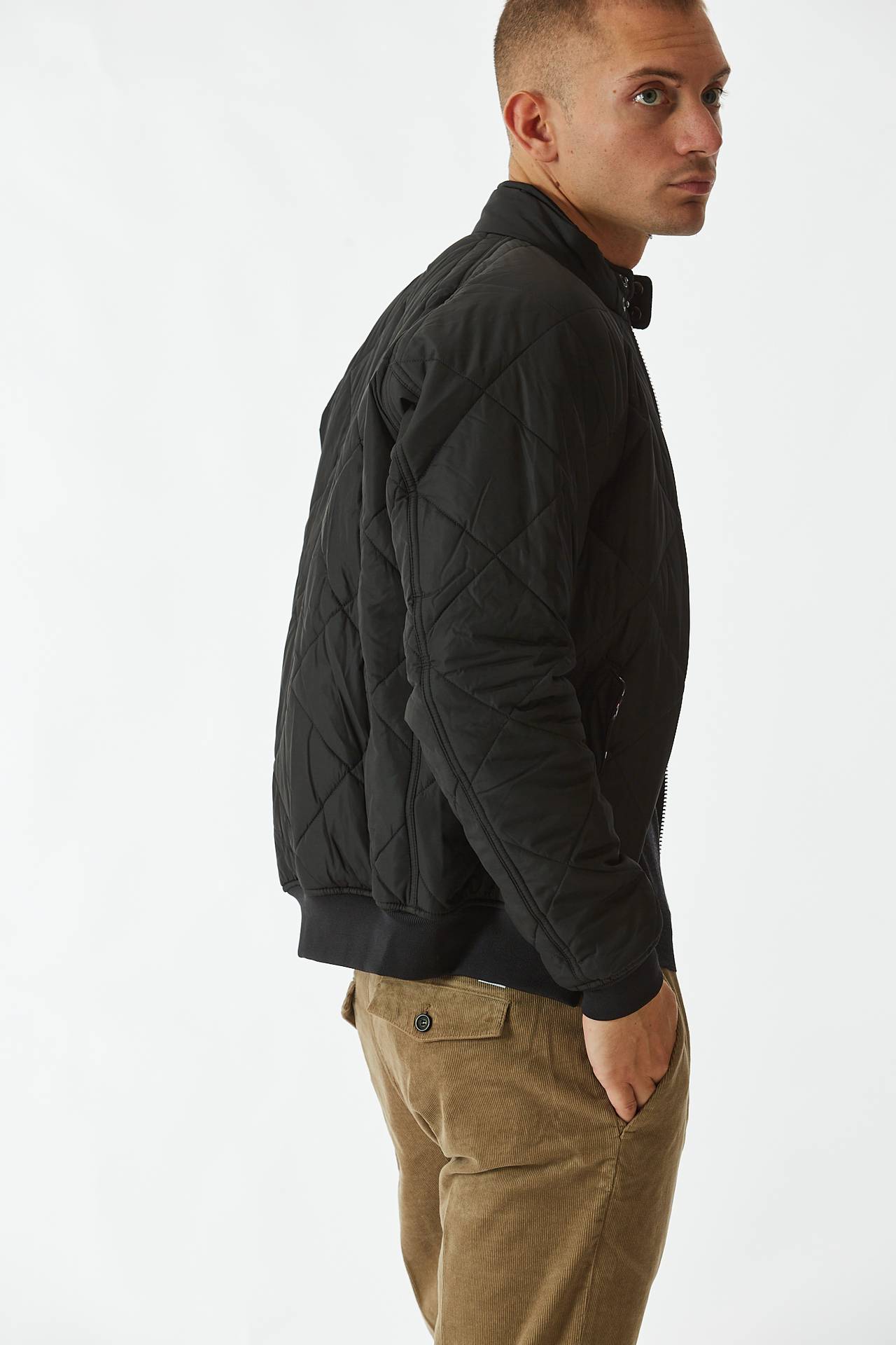 Bomber QUILTED MERCHANT nero 