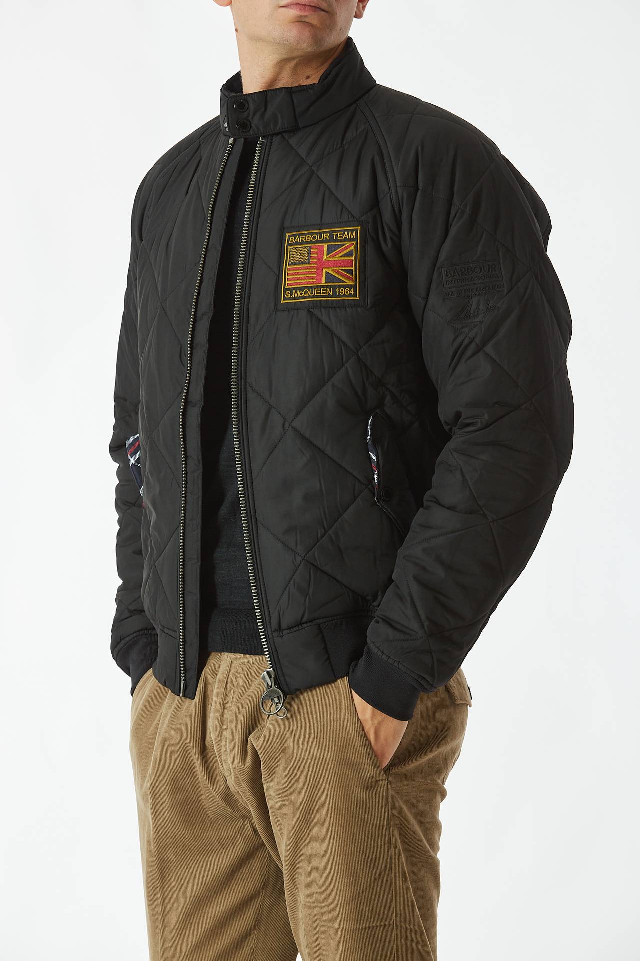Bomber QUILTED MERCHANT nero 